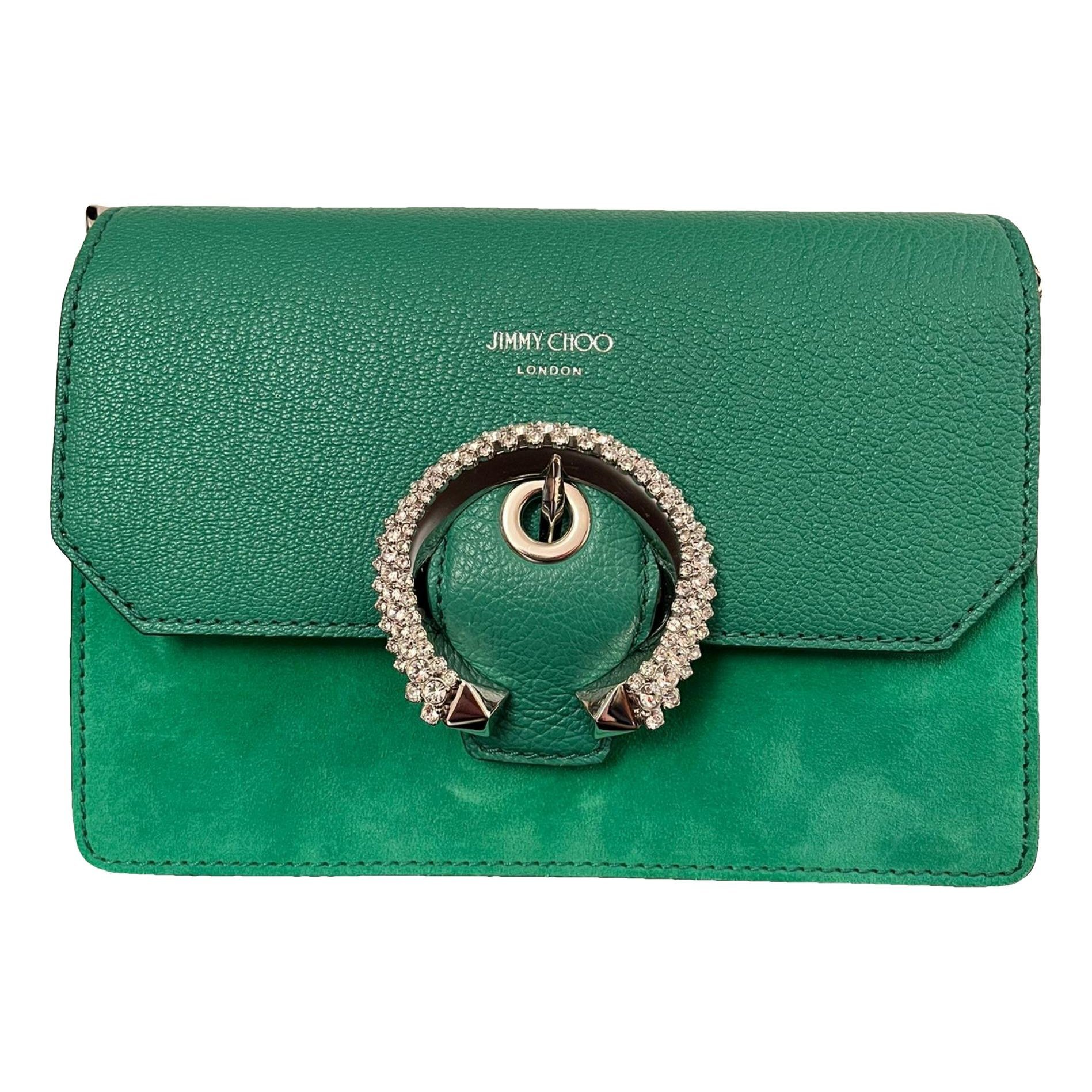 Jimmy Choo Madeline leather crossbody bag