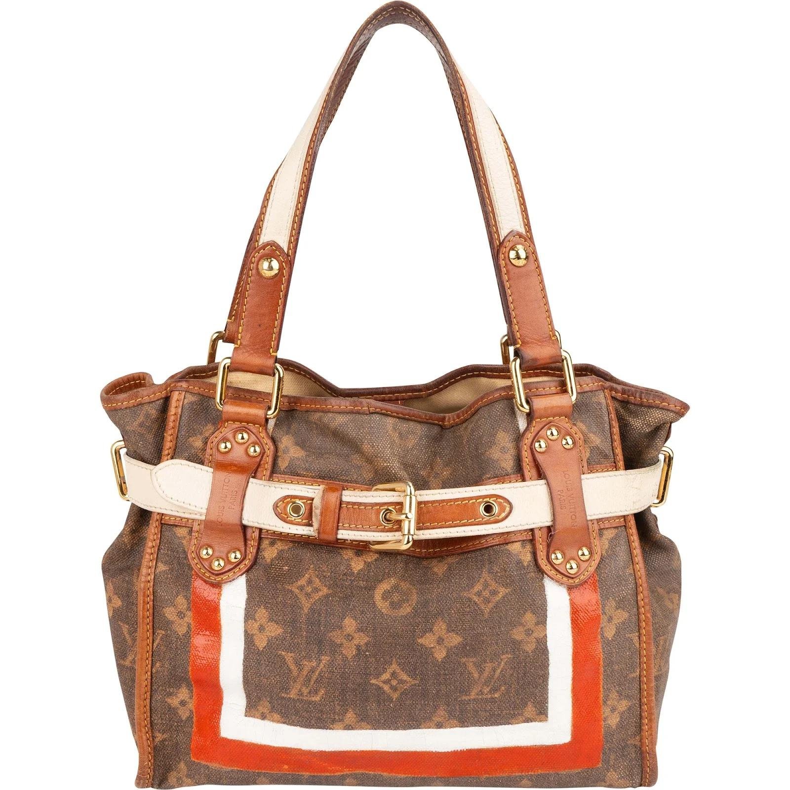 Neverfull leather handbag