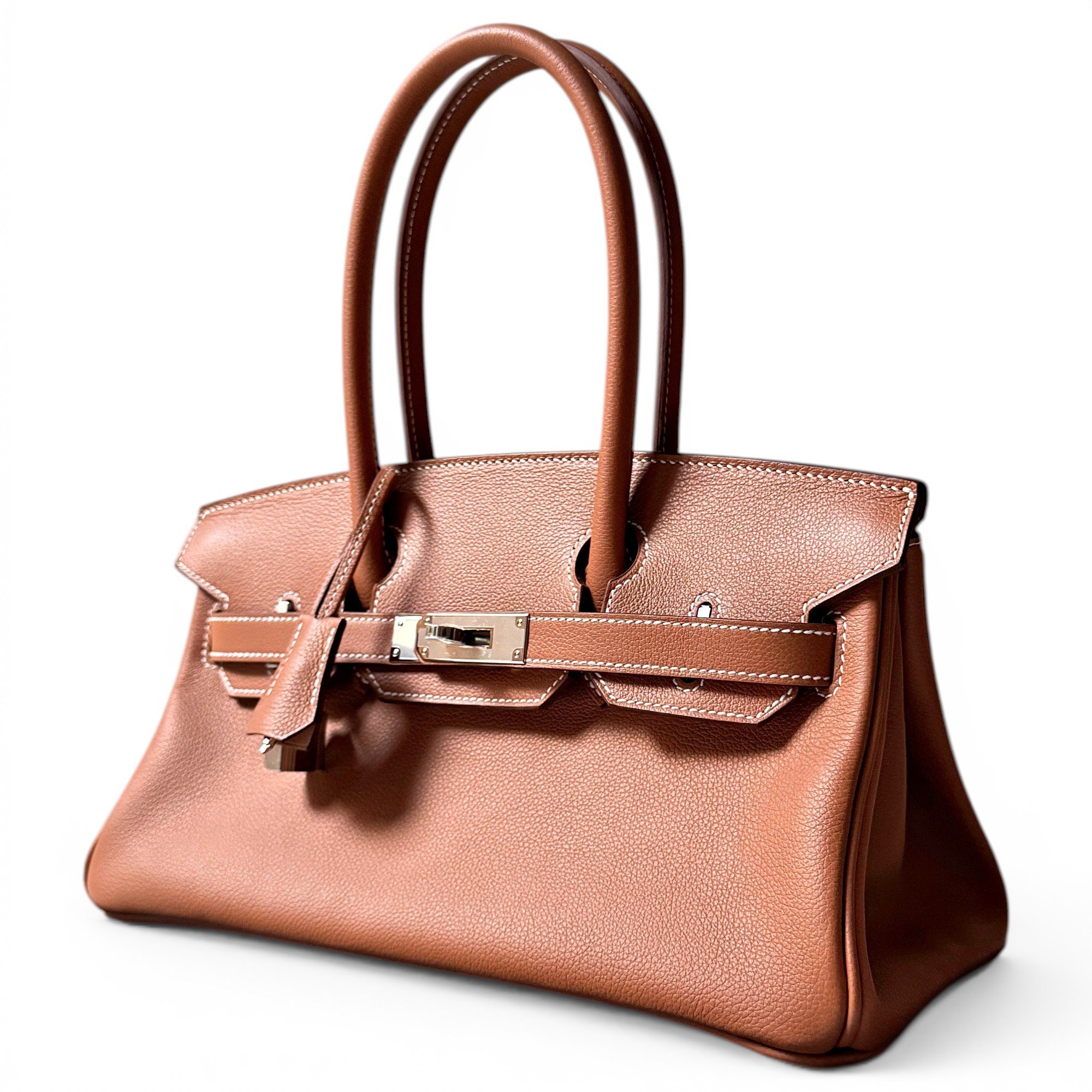 Birkin Shoulder leather handbag
