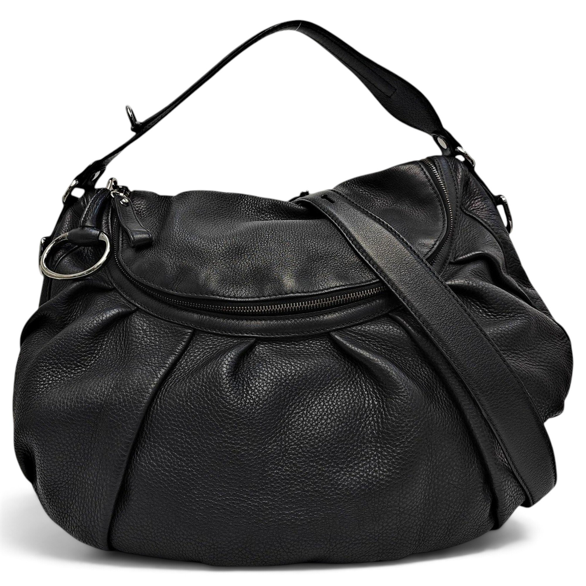 Leather handbag