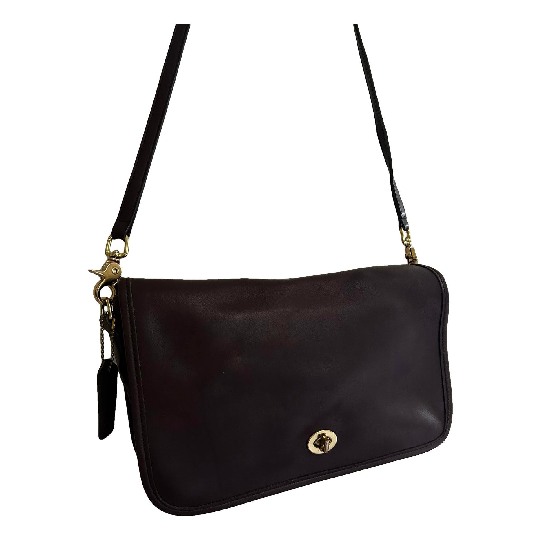Leather crossbody bag