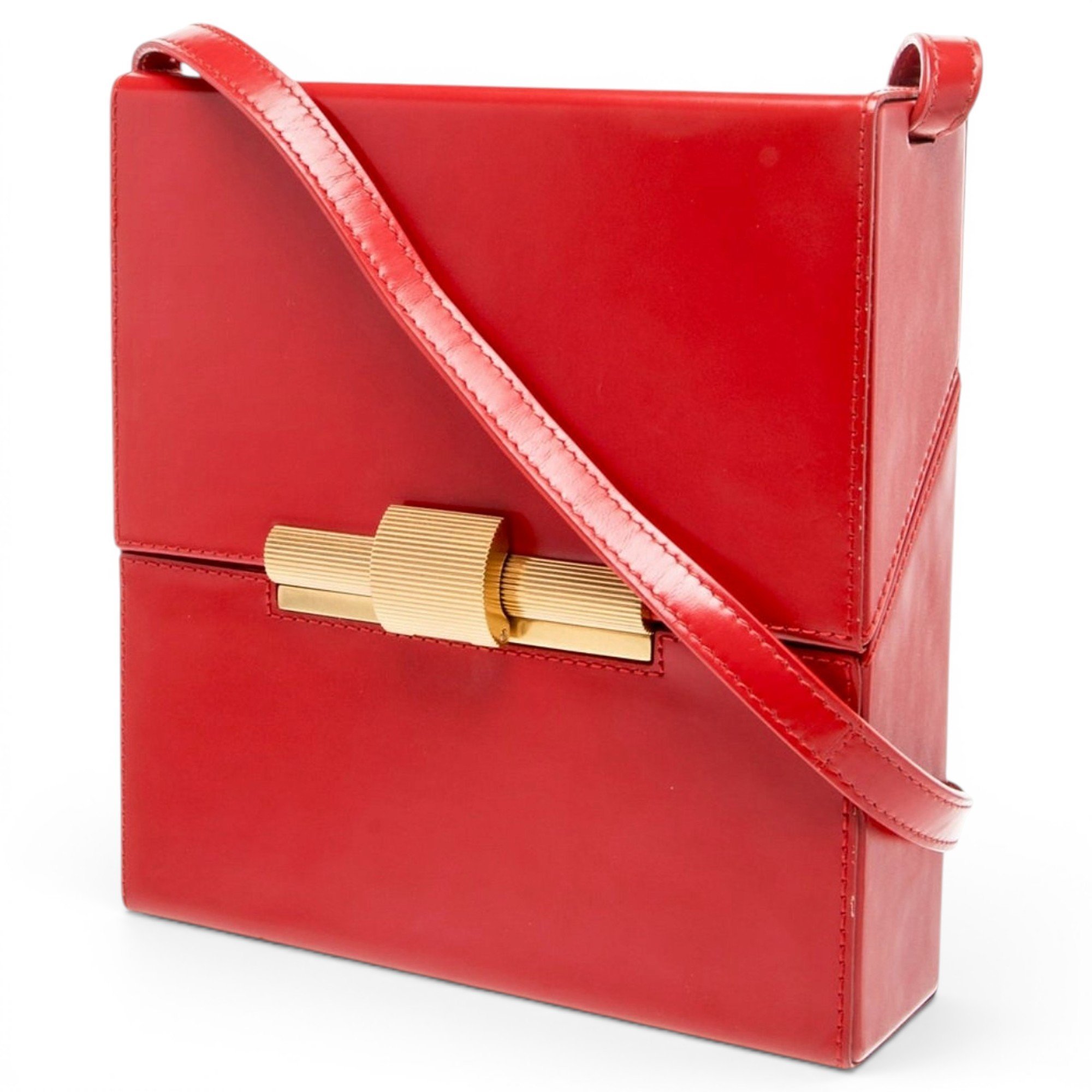 Leather crossbody bag