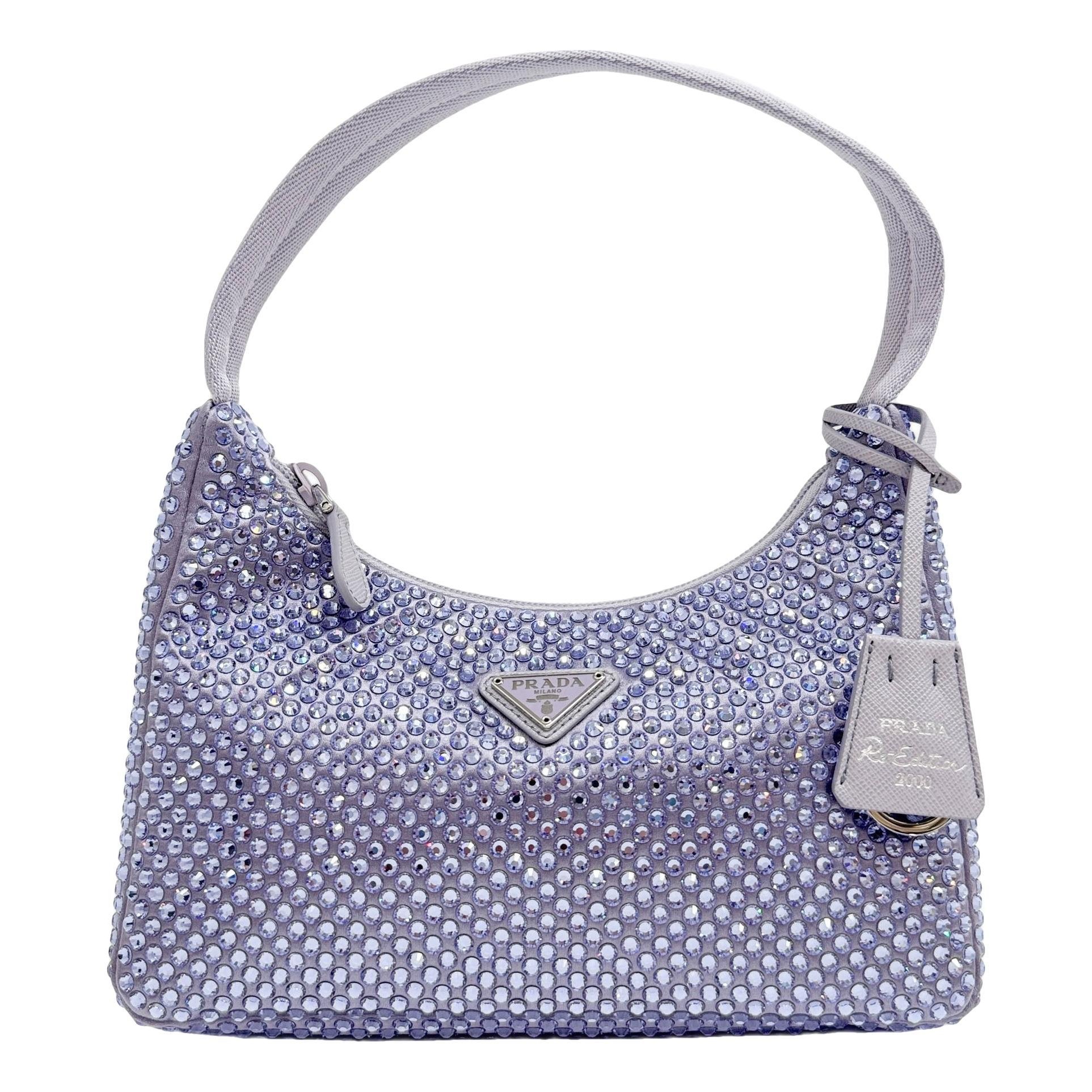 Re-Edition 2000 silk handbag