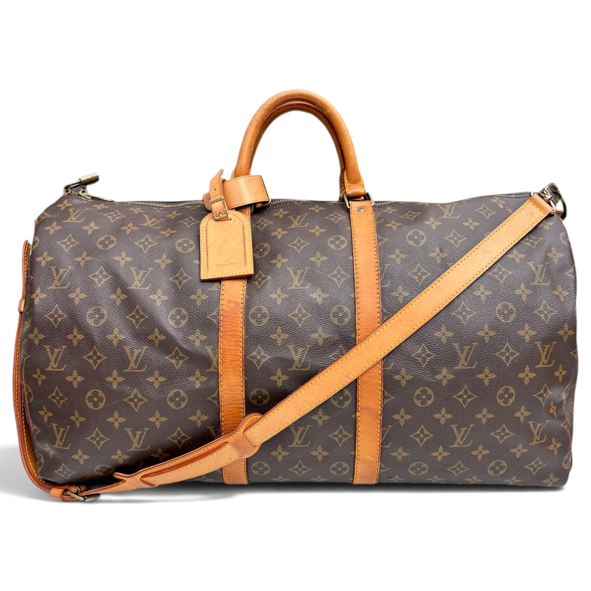 Keepall leather 48h bag