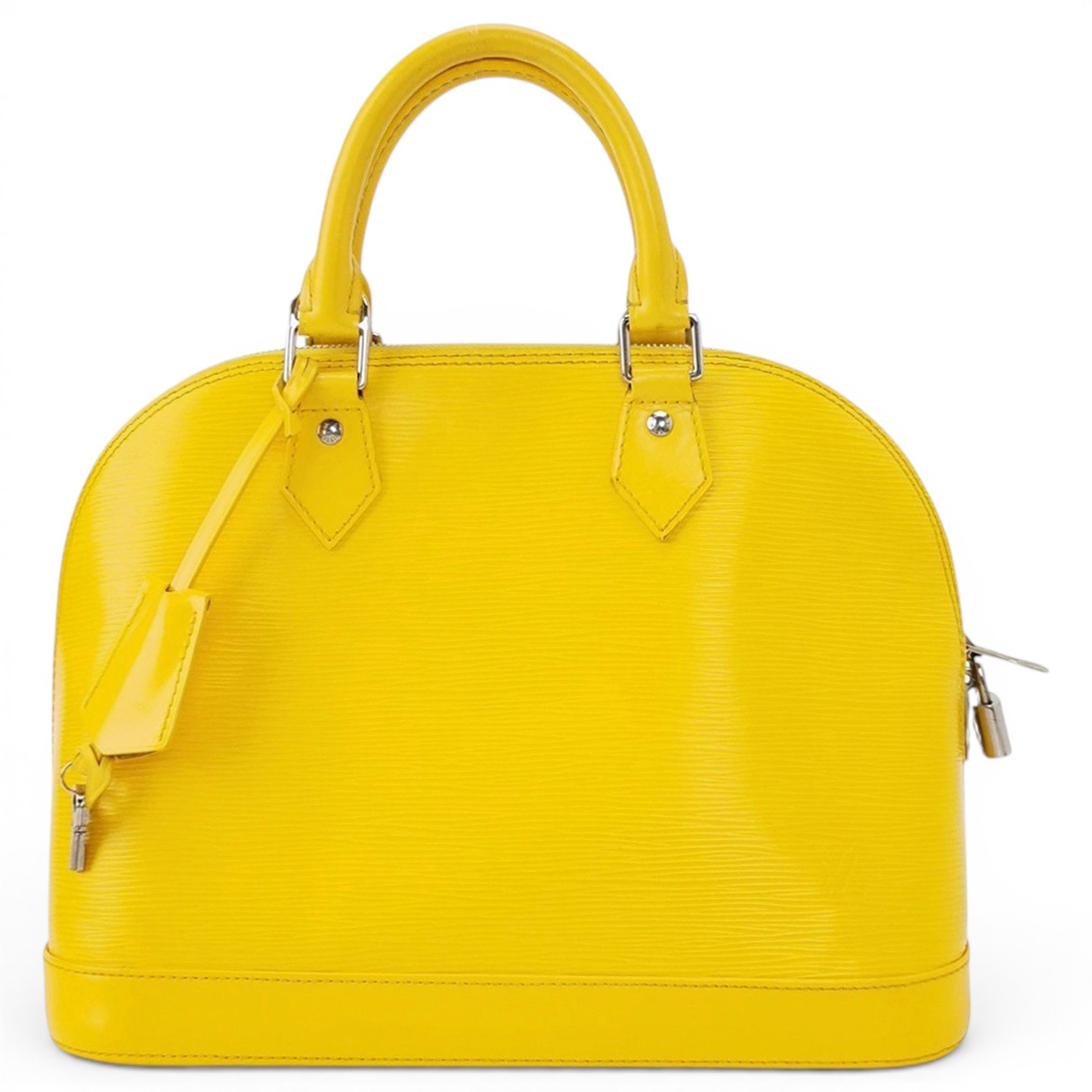 Alma leather handbag