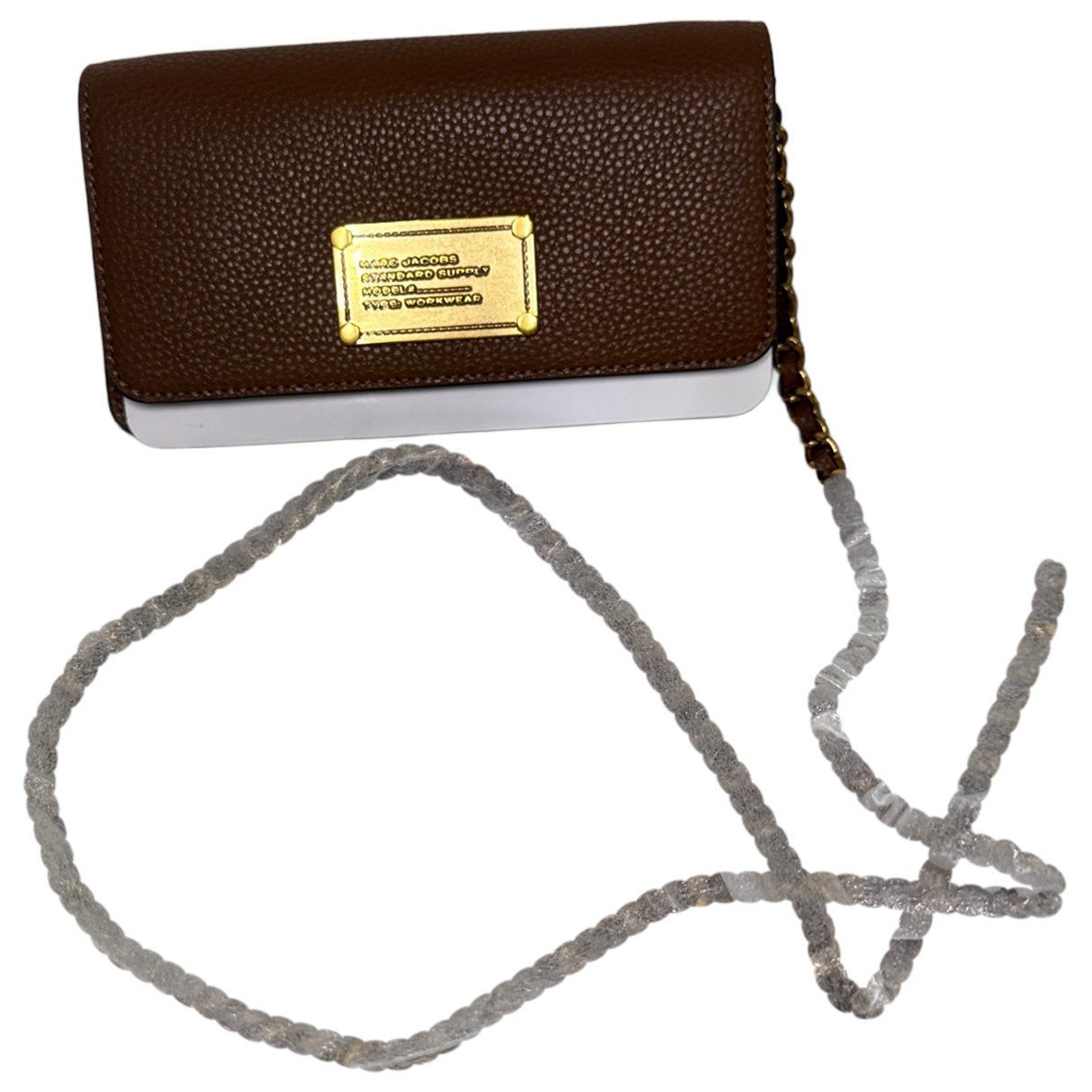 Leather crossbody bag
