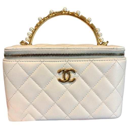 Vanity leather mini bag