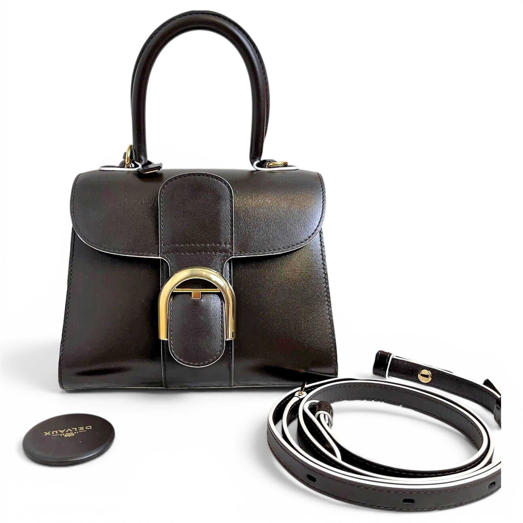 Brillant leather handbag