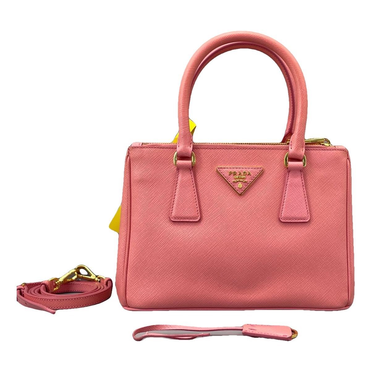 Double leather tote