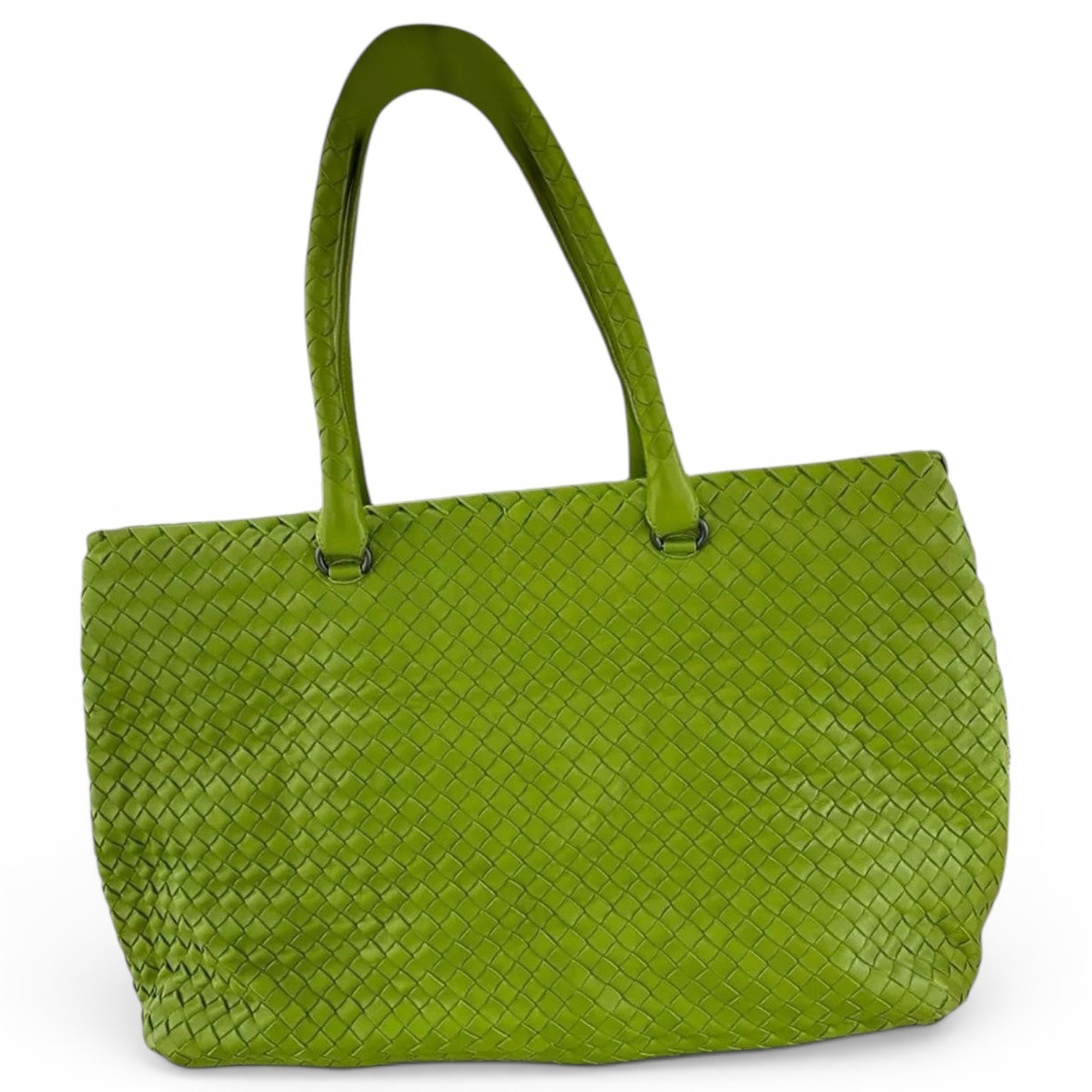 Fourre-Tout leather handbag