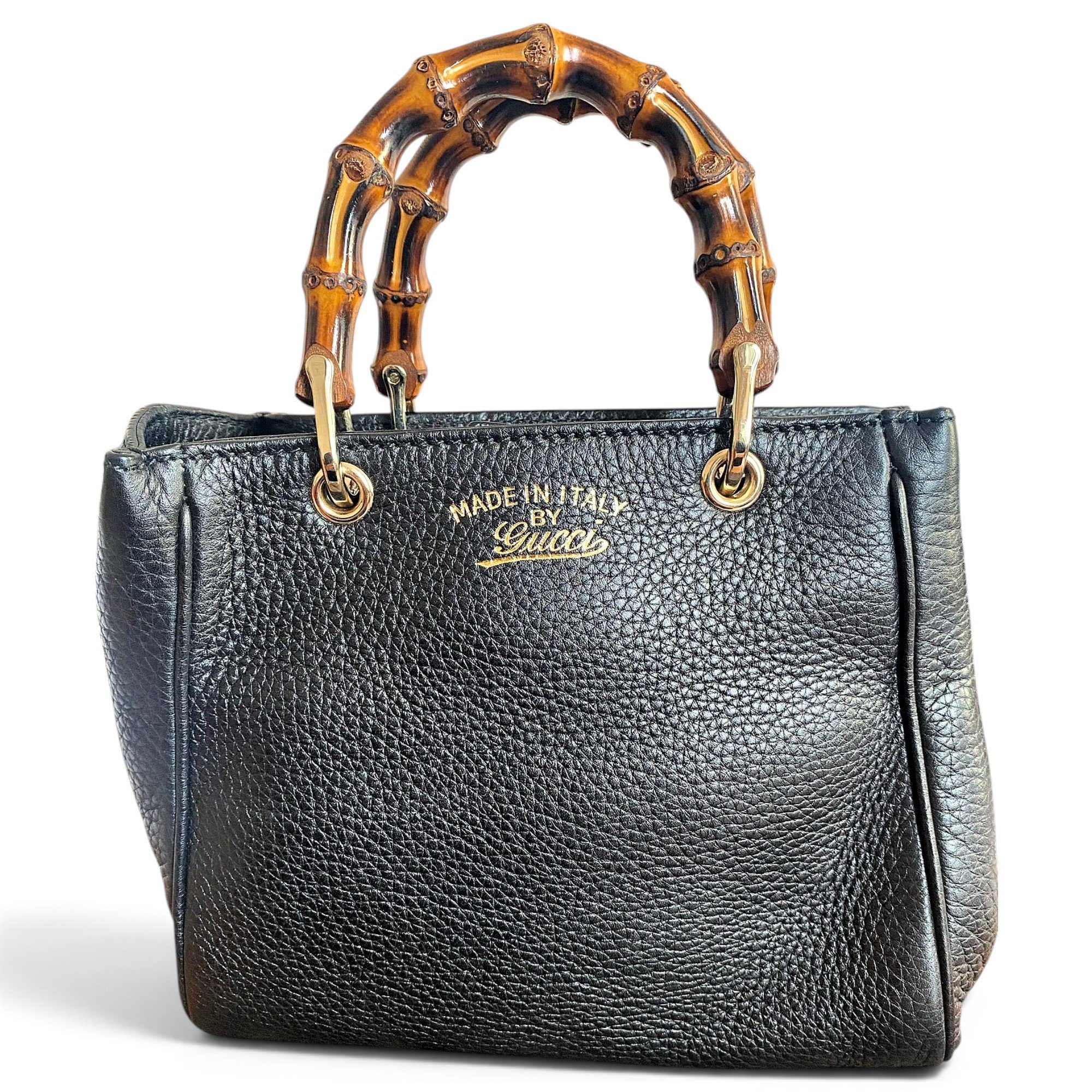 Bamboo leather tote
