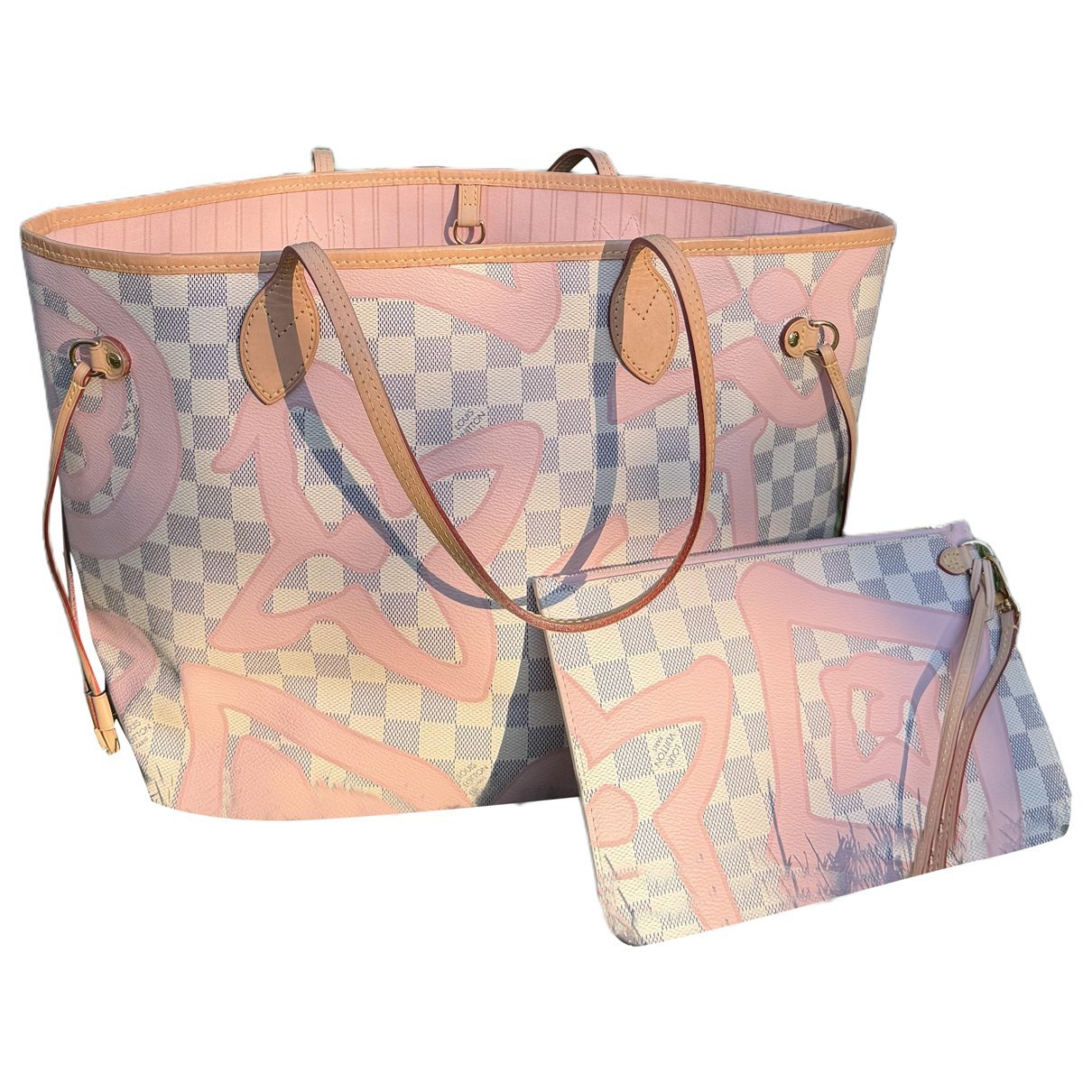 Neverfull leather tote