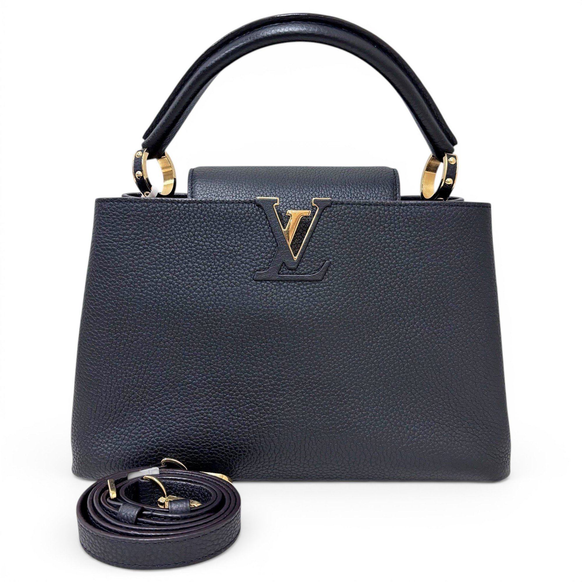 Capucines leather handbag