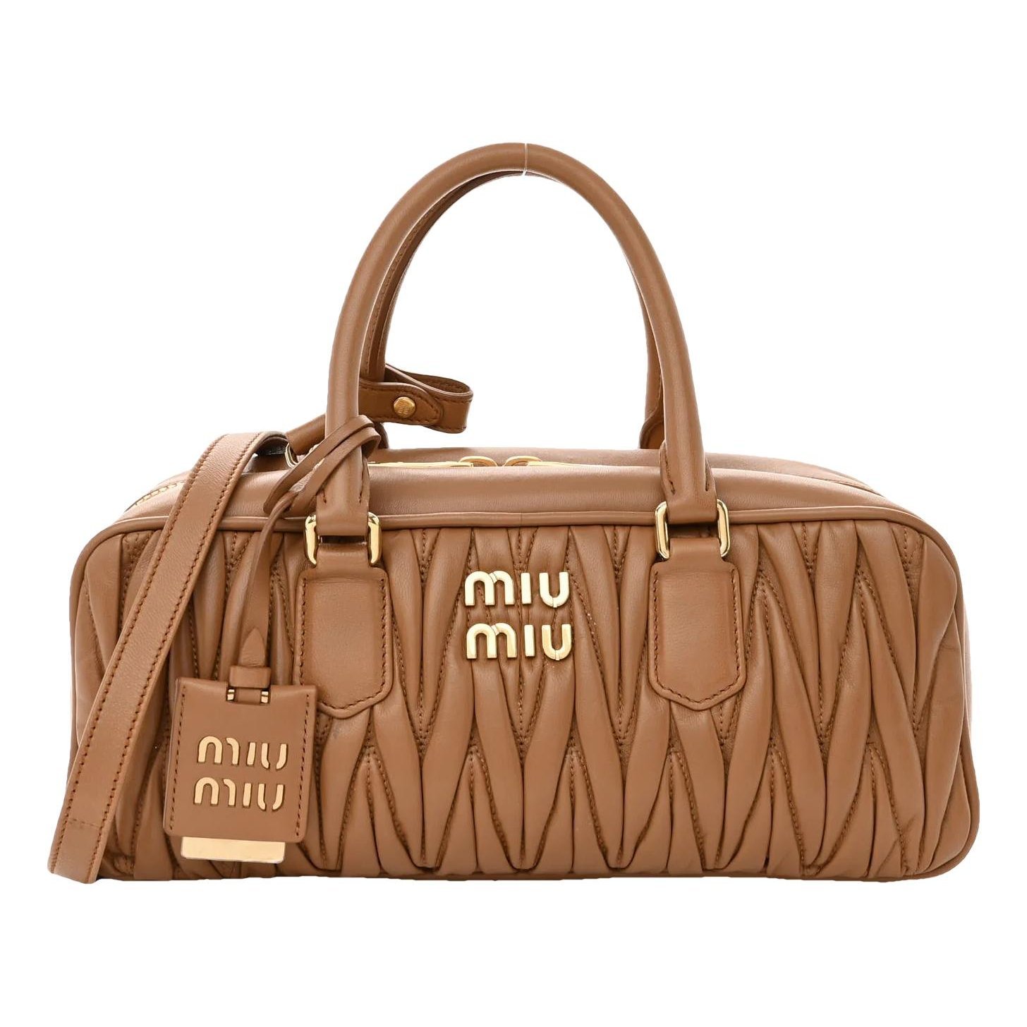 Arcadie leather handbag