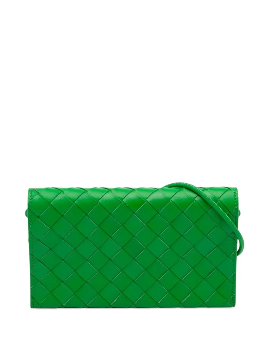 2012-2026 Nappa Intrecciato Wallet On Strap crossbody bag