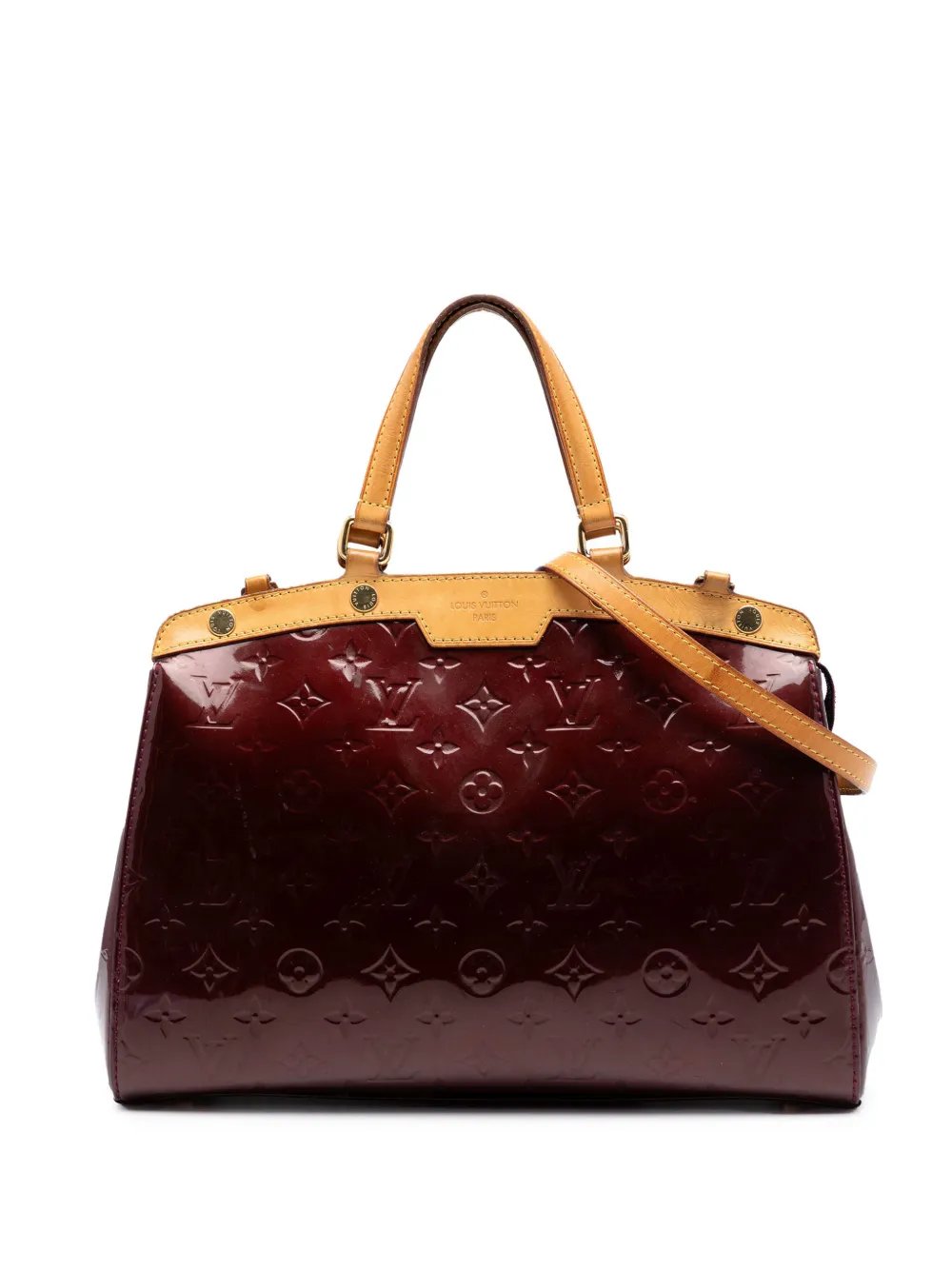 2013 Monogram Vernis Brea MM satchel