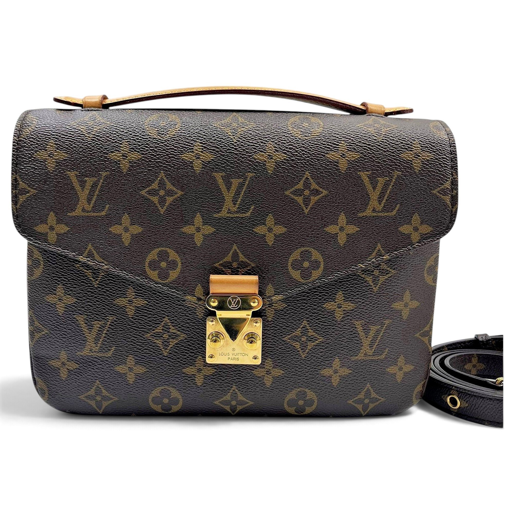Metis leather handbag