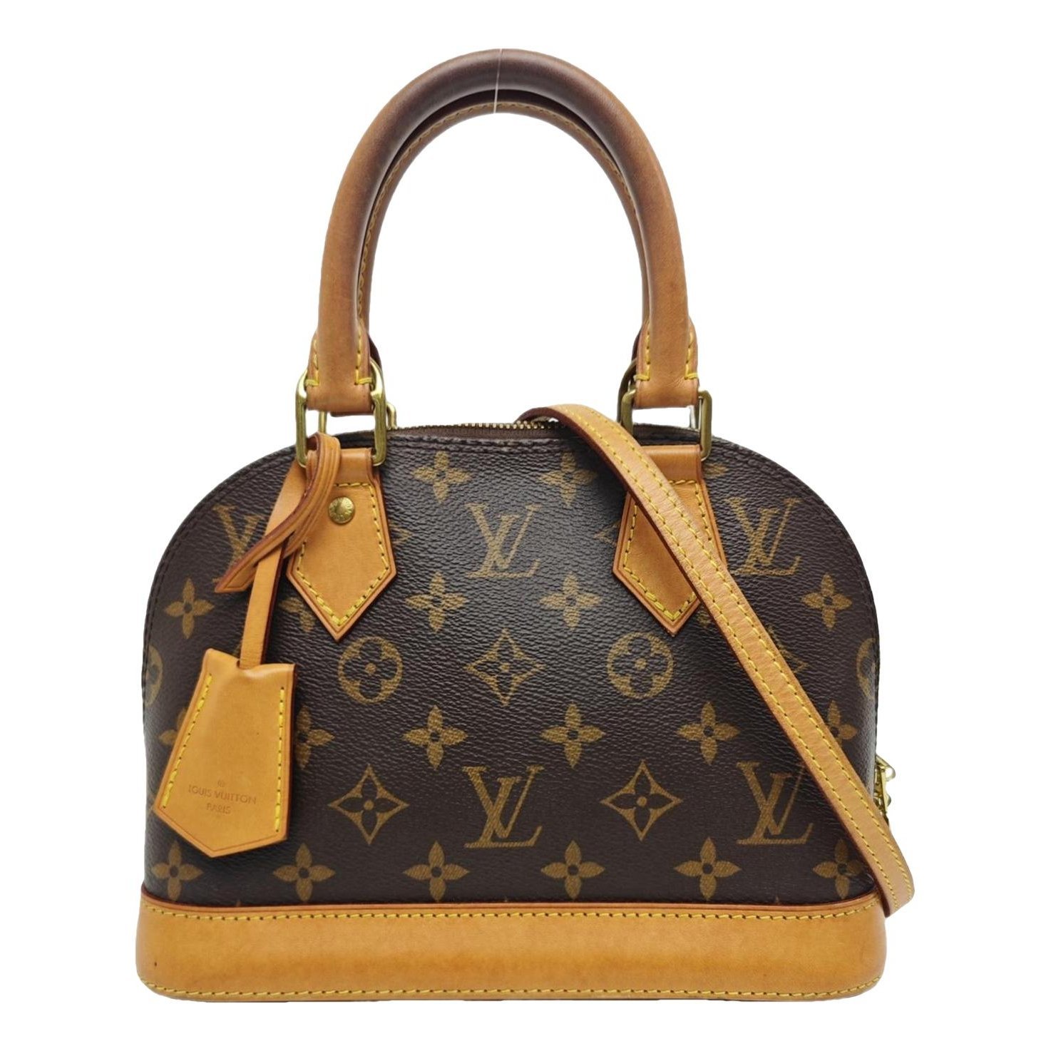 Alma leather handbag
