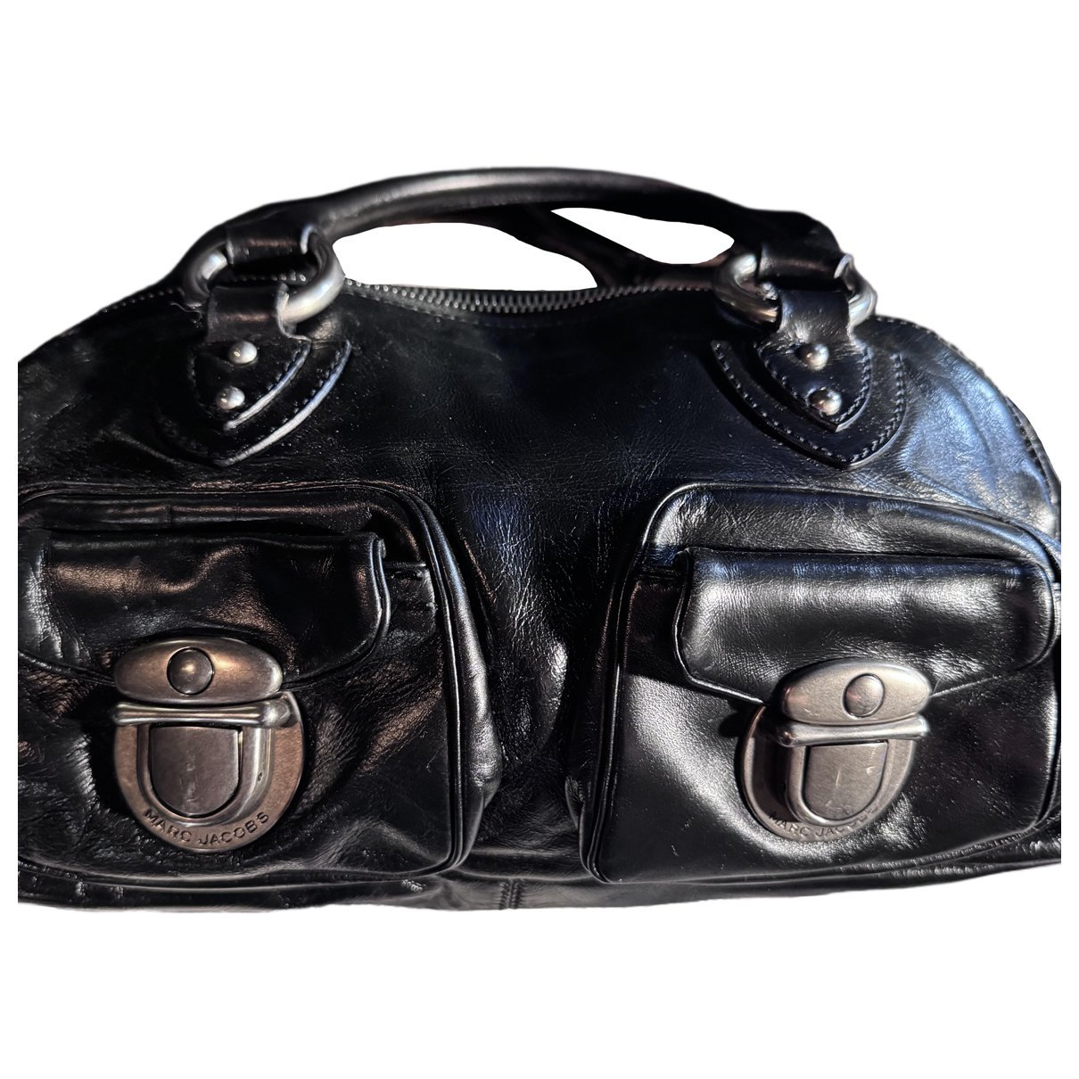 Stam leather bowling bag