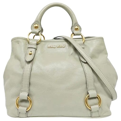 Leather handbag