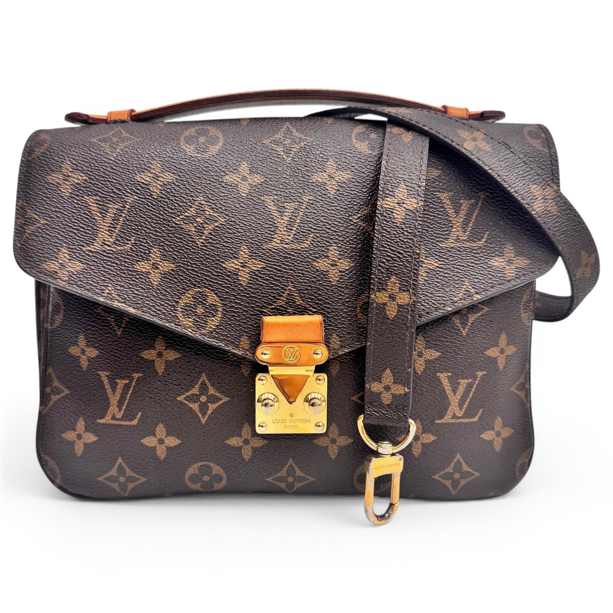 Metis leather handbag