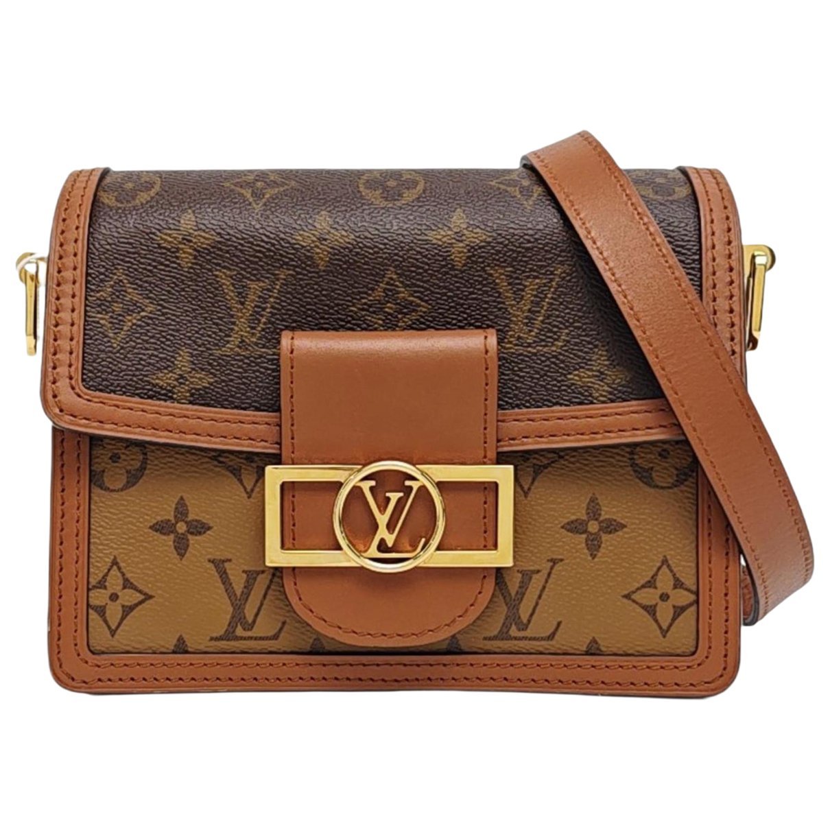 Dauphine leather mini bag
