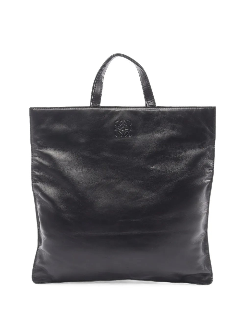 2000s Anagram leather tote bag