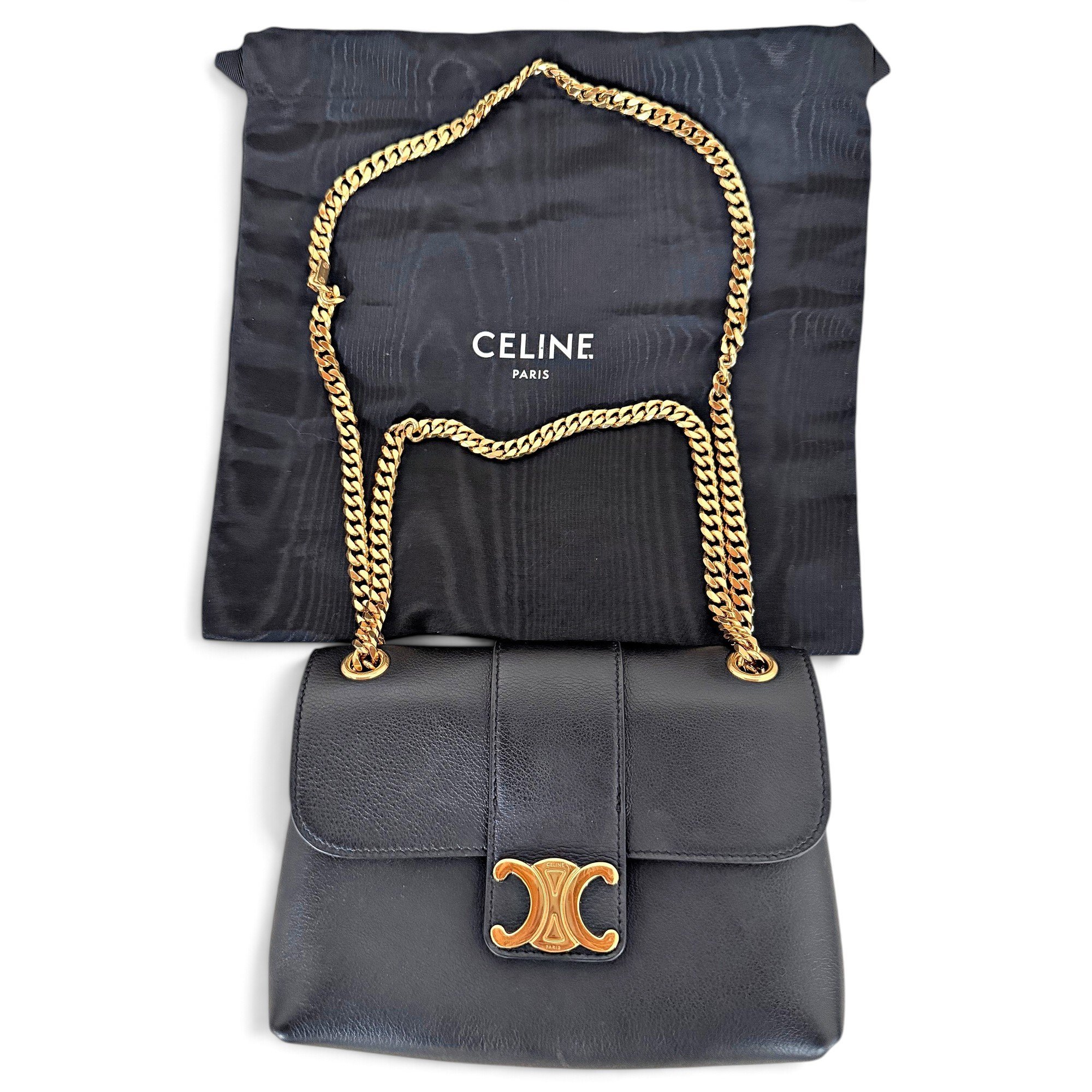 Celine Celine Victoire leather handbag