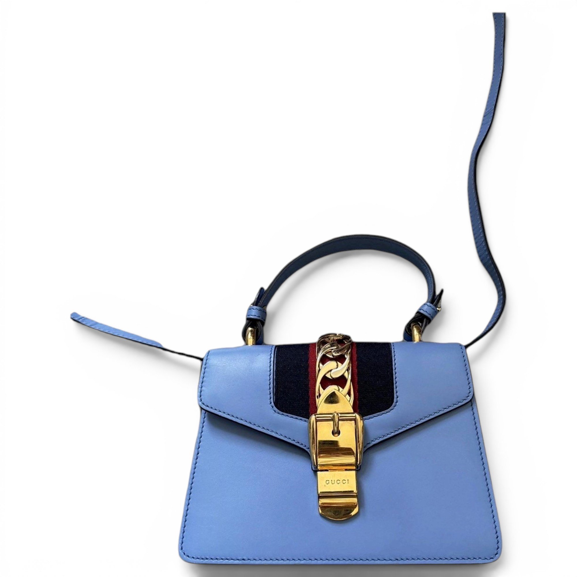 Sylvie Top Handle leather handbag