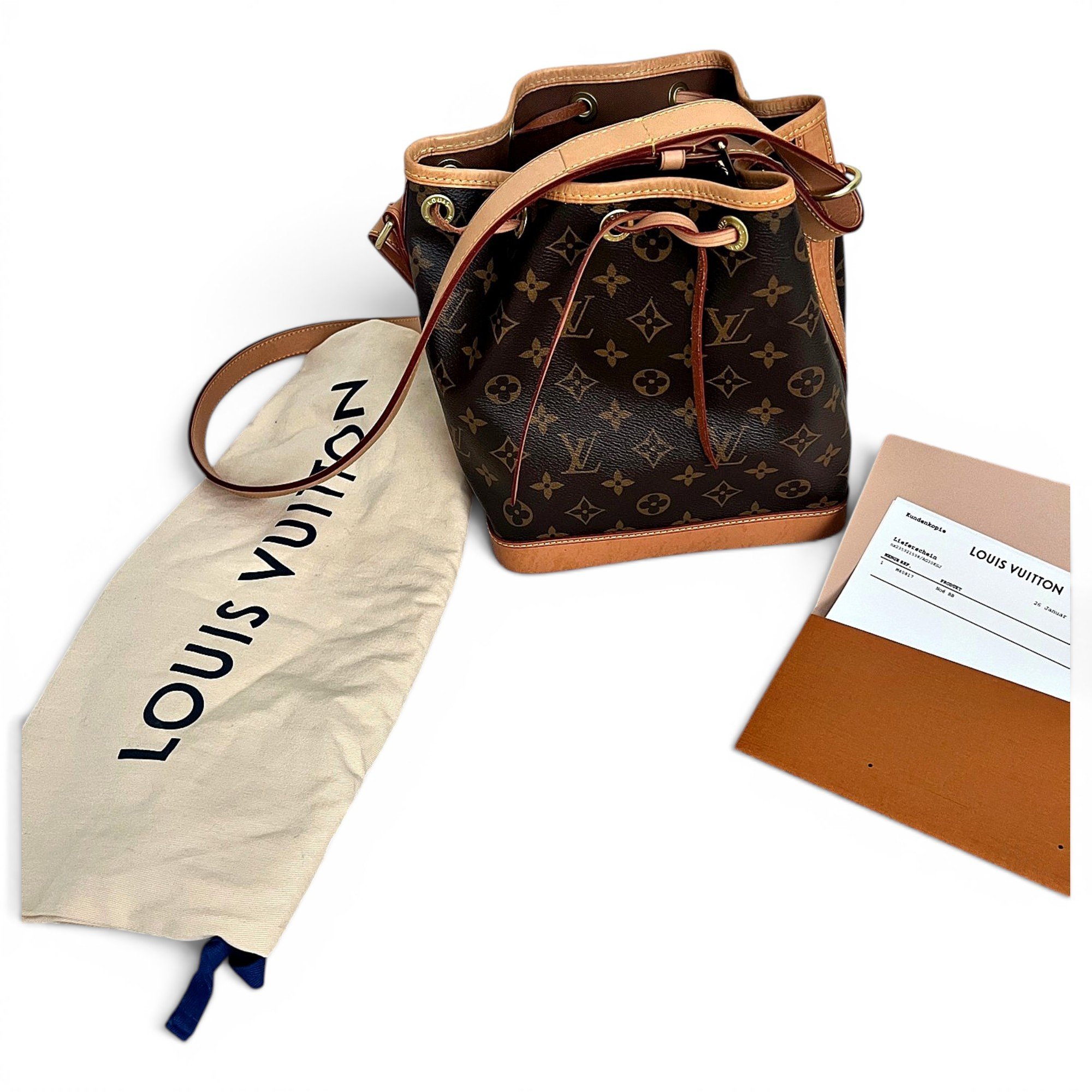 Louis Vuitton Noé leather handbag