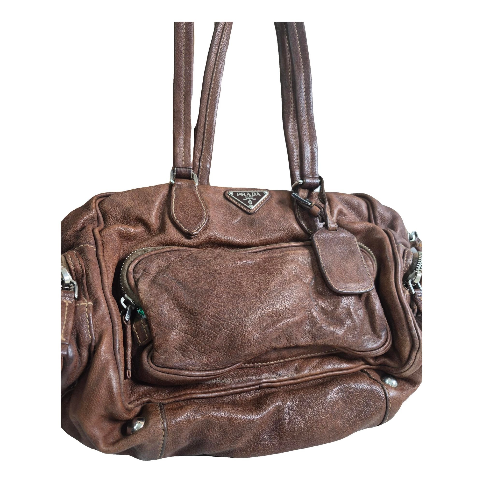 Leather handbag