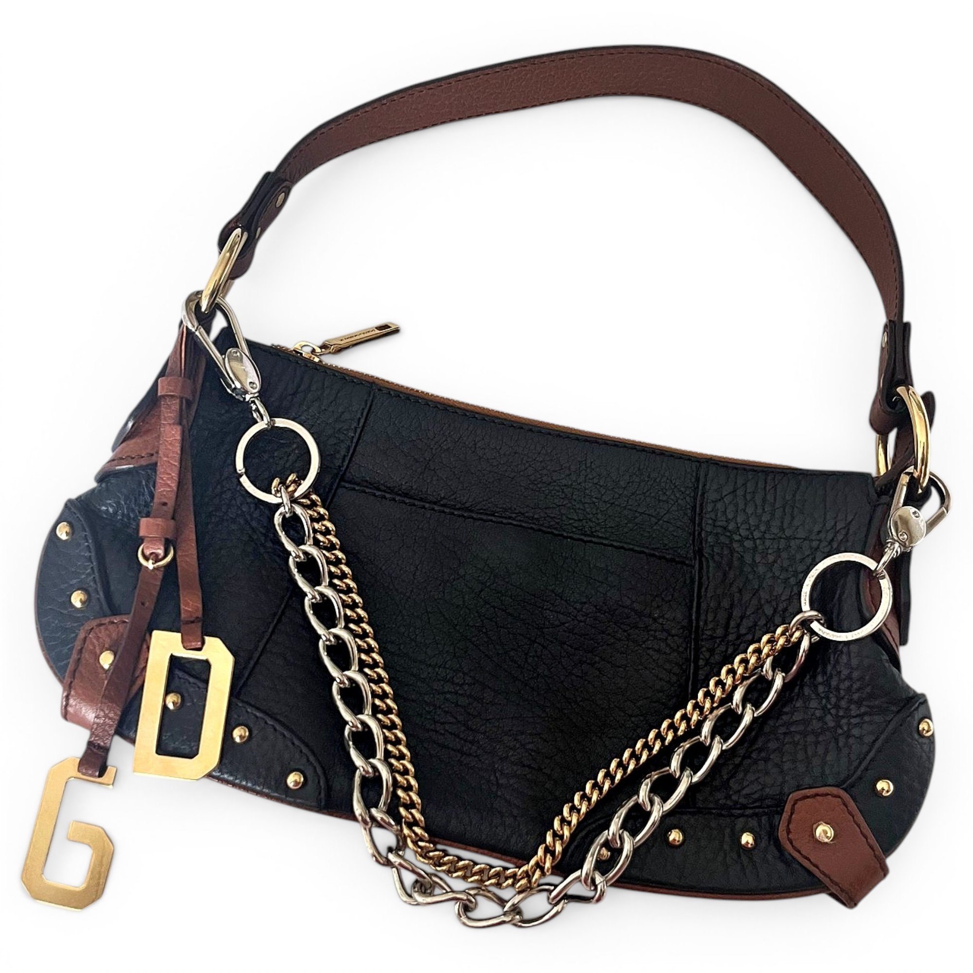 Leather handbag