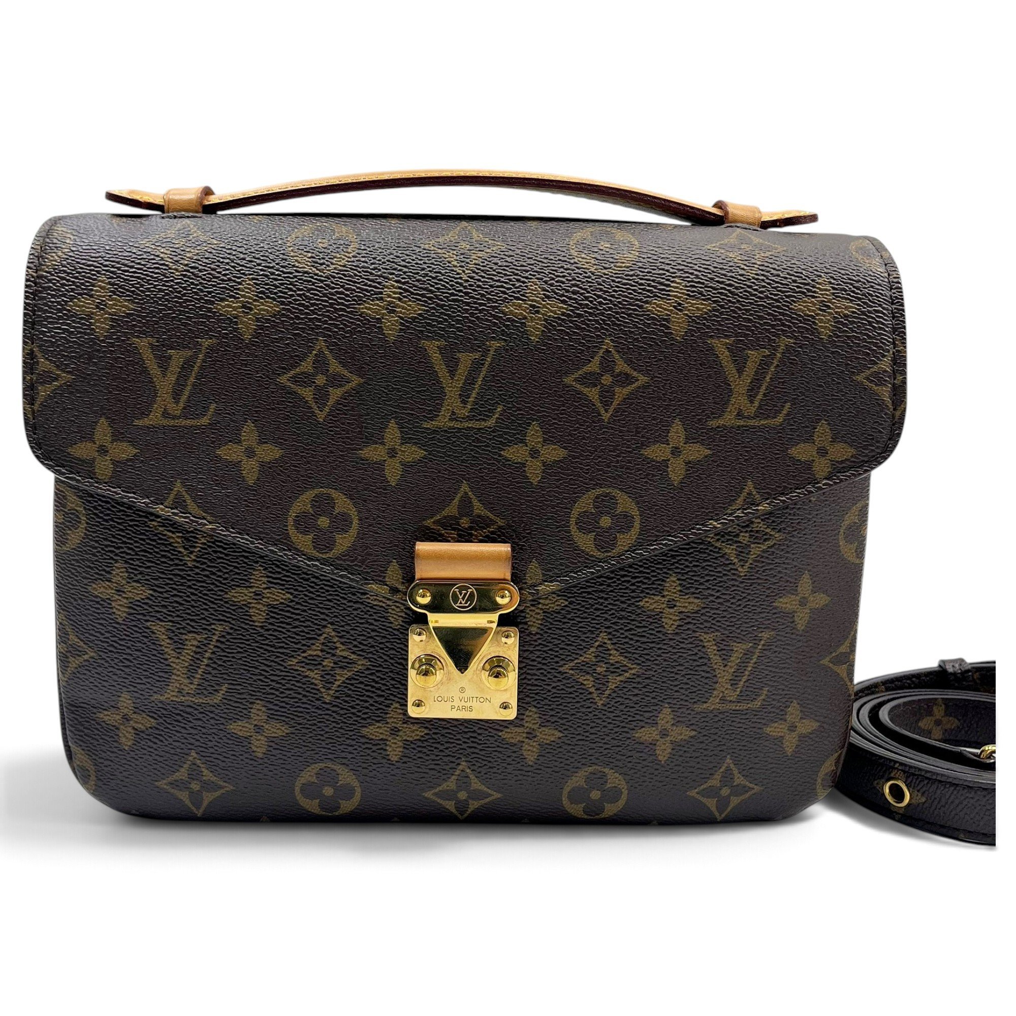 Metis leather handbag