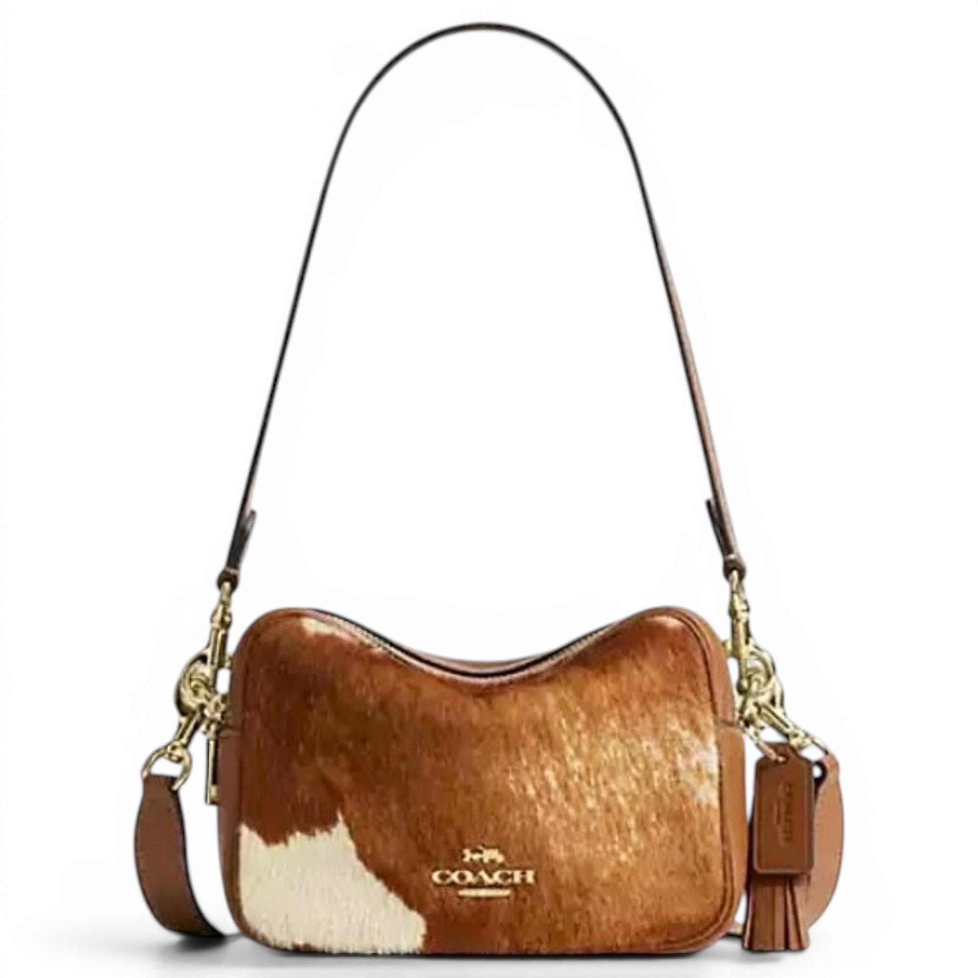 Leather crossbody bag