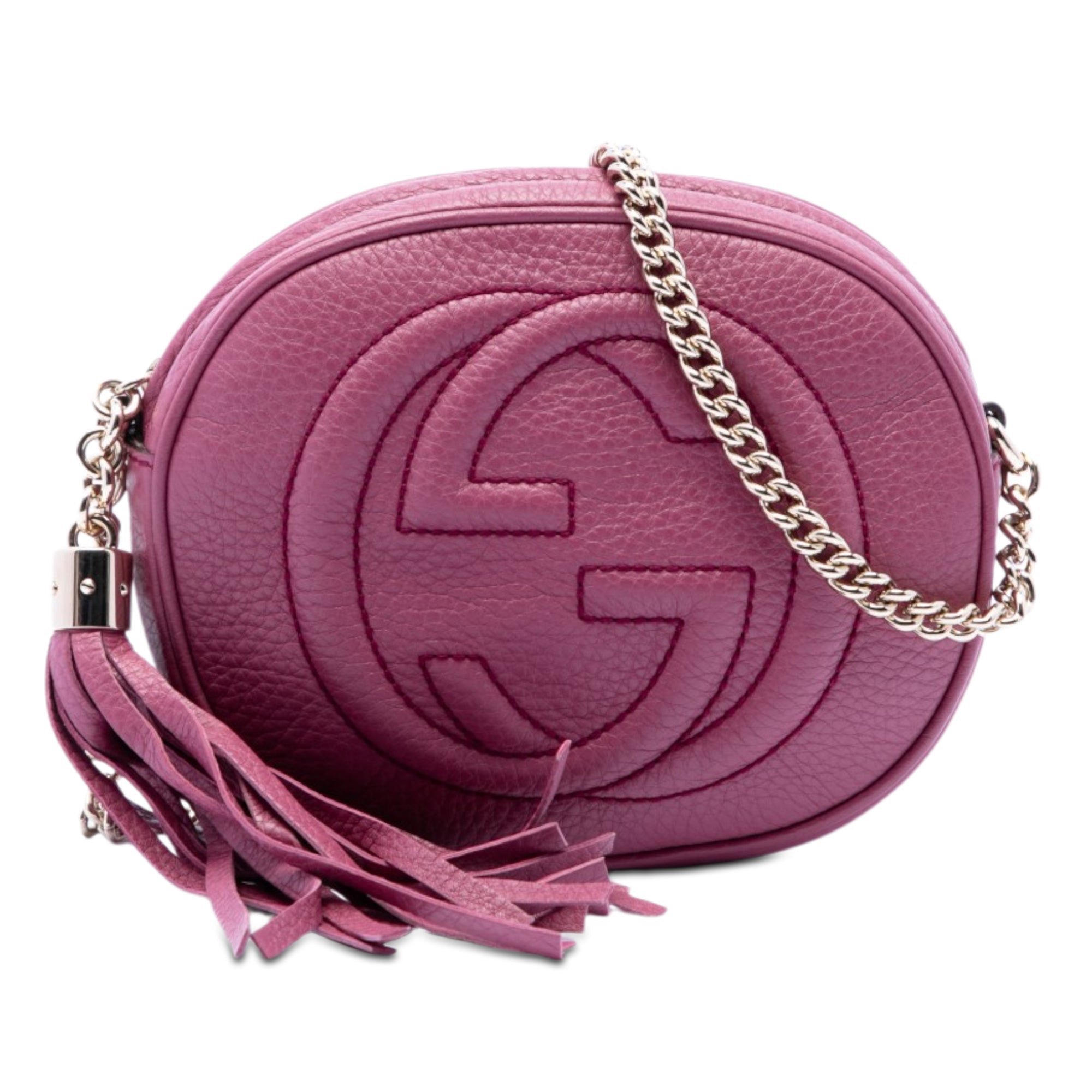Leather crossbody bag
