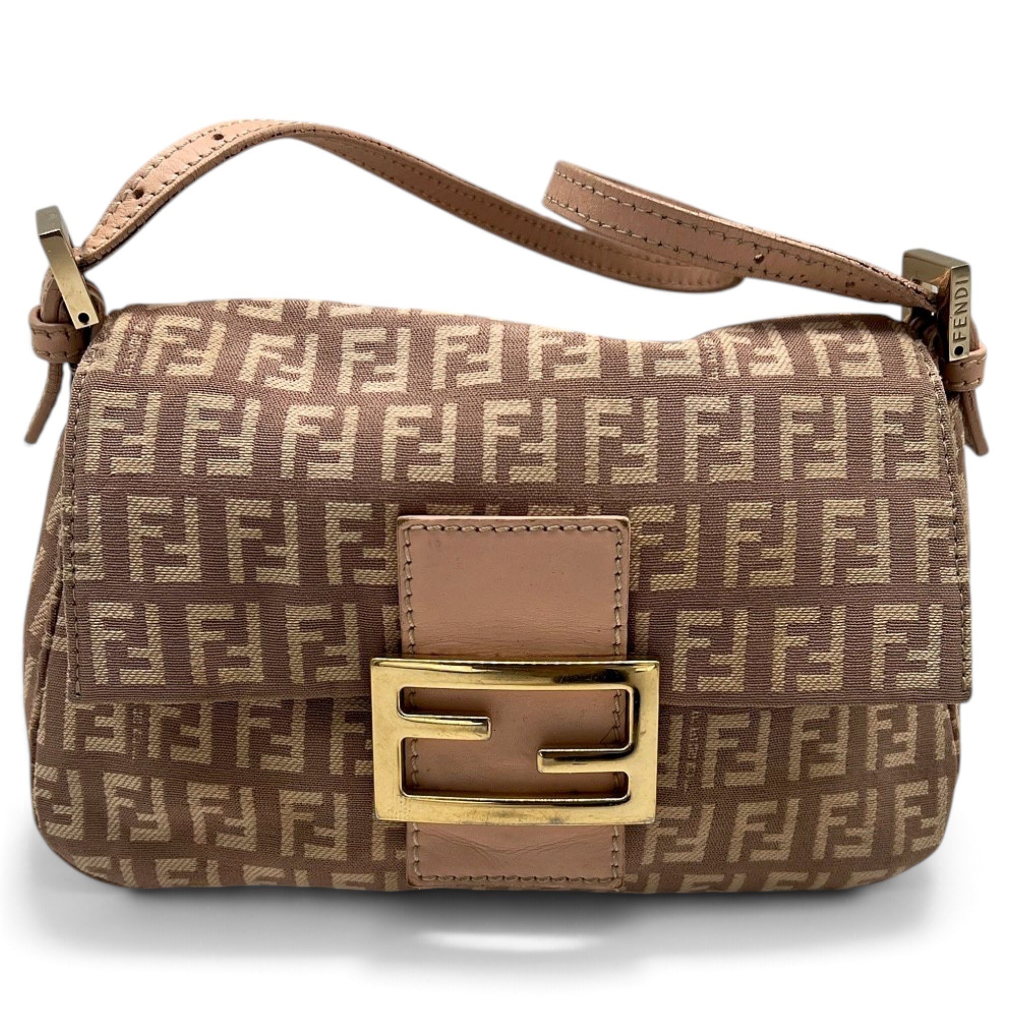 Baguette leather handbag