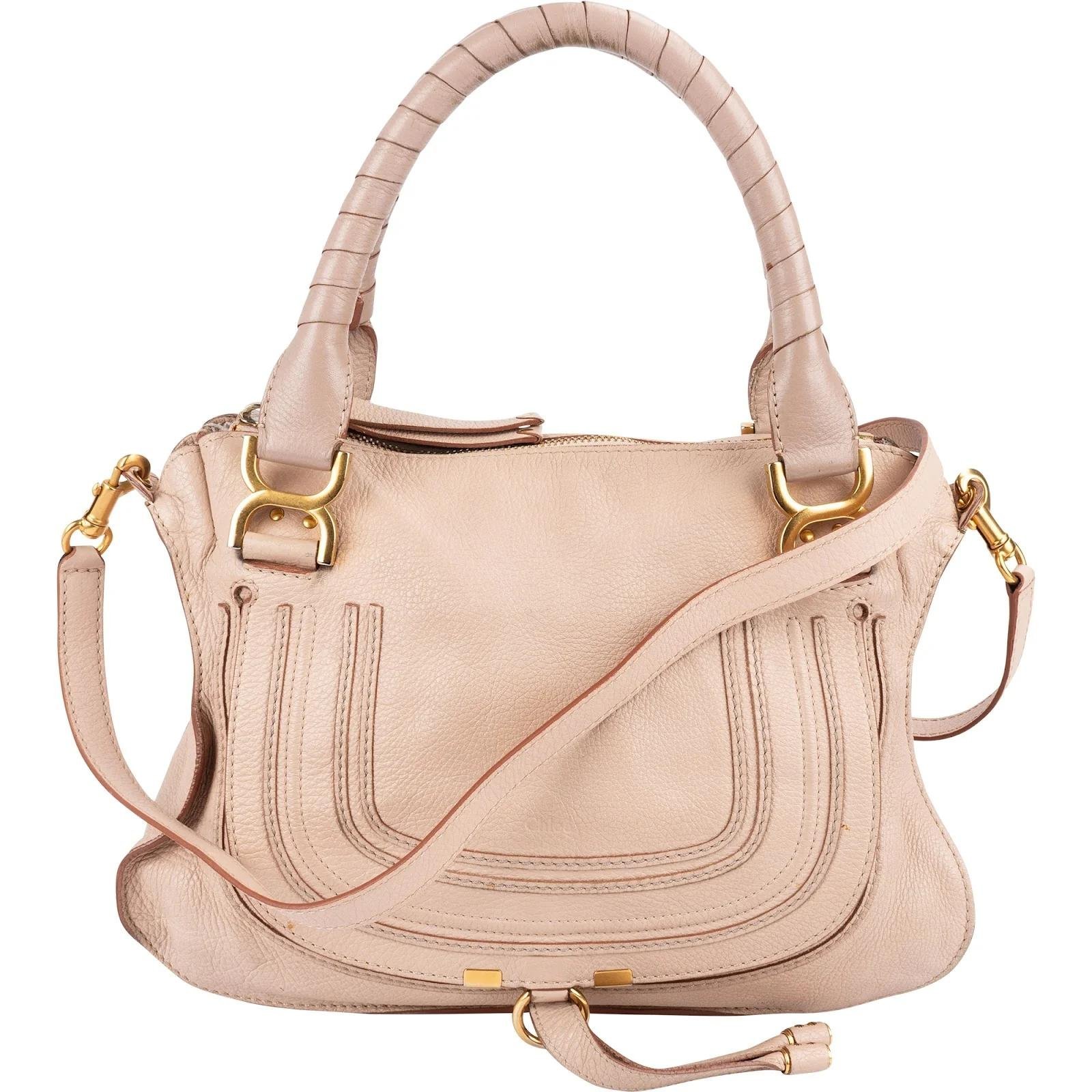 Marcie leather handbag