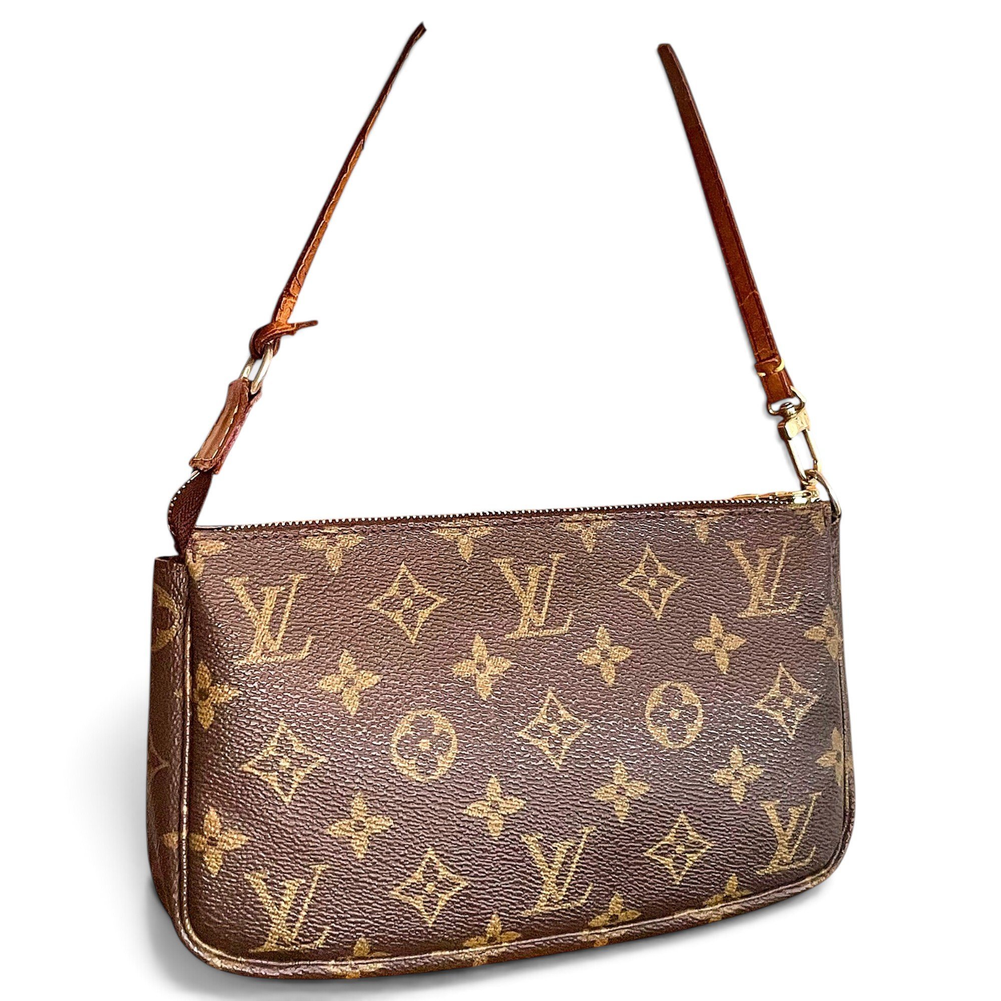 Louis Vuitton Pochette Accessoire cloth handbag