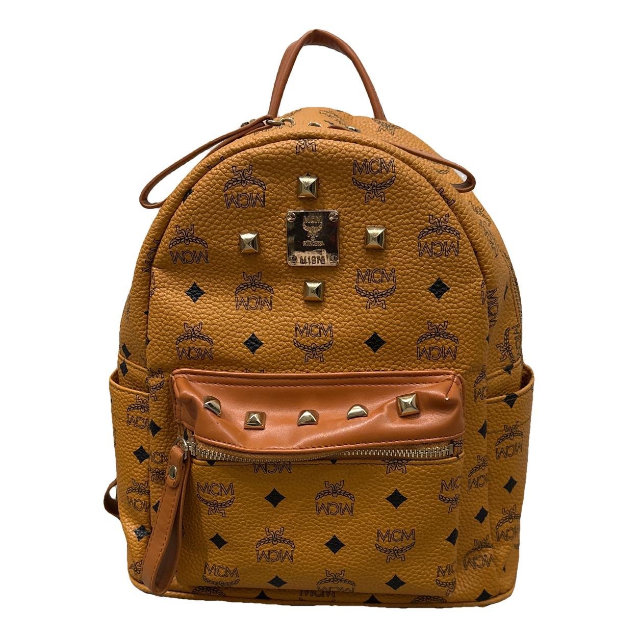 MCM Stark leather backpack