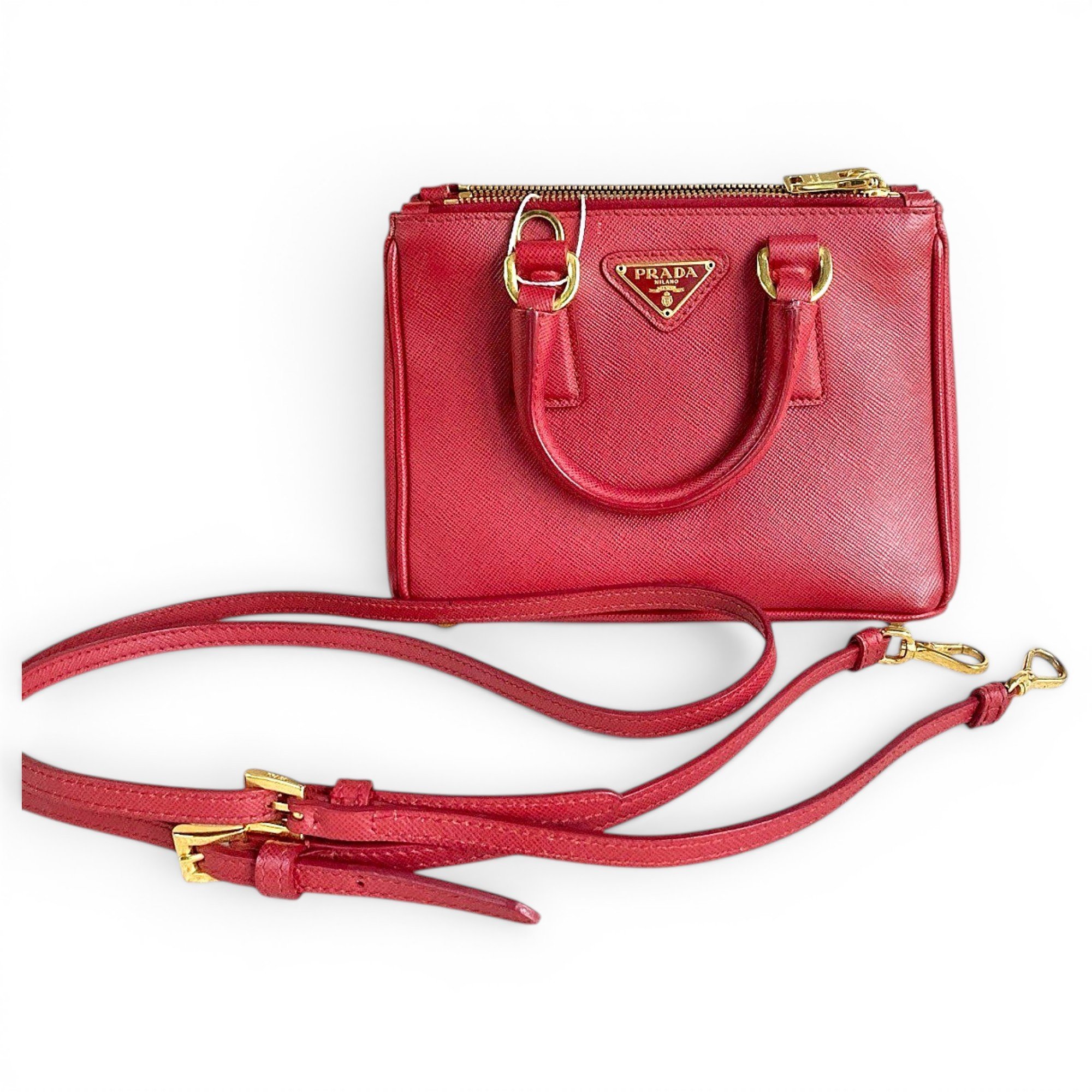 Galleria leather handbag