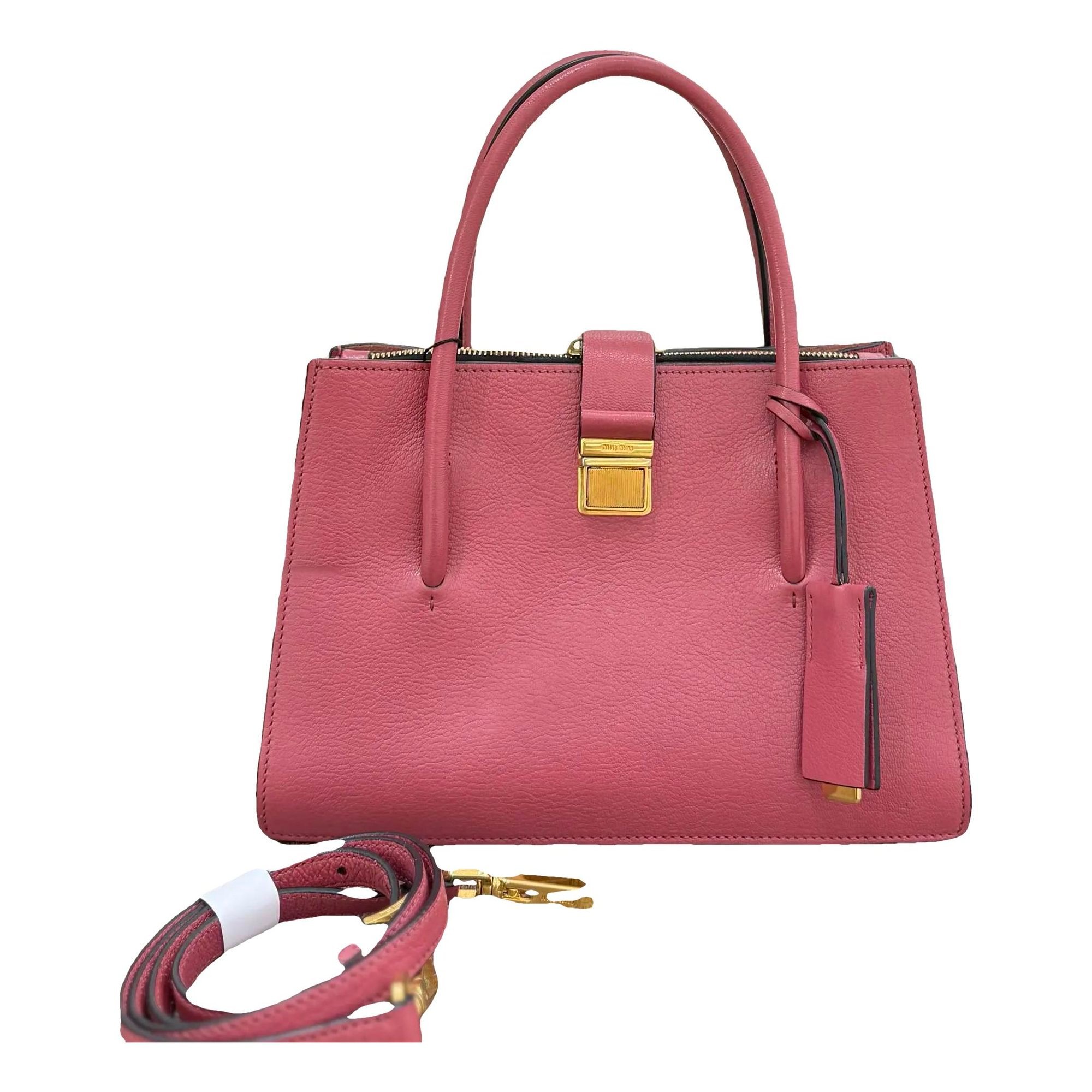 Leather handbag