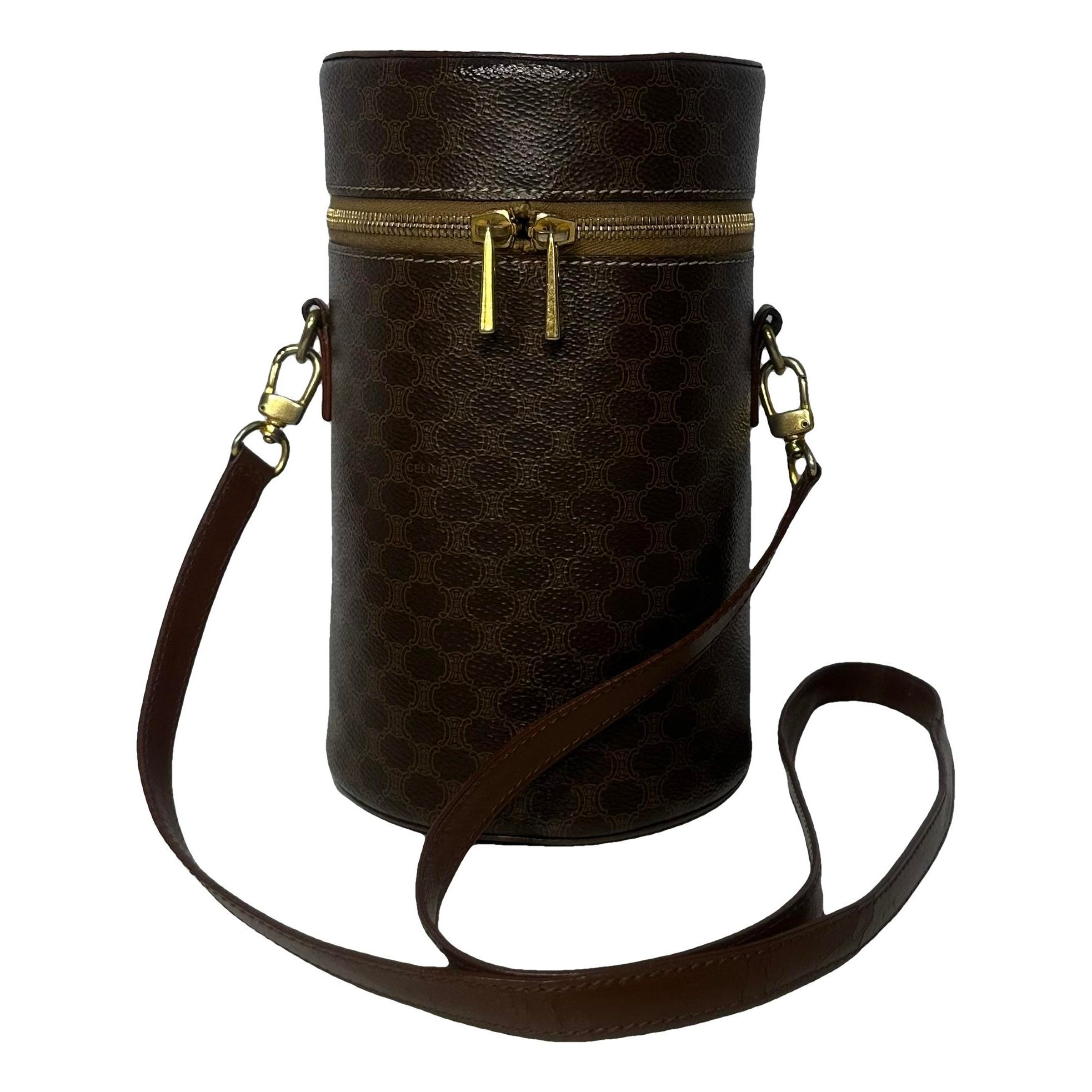Vinyl crossbody bag