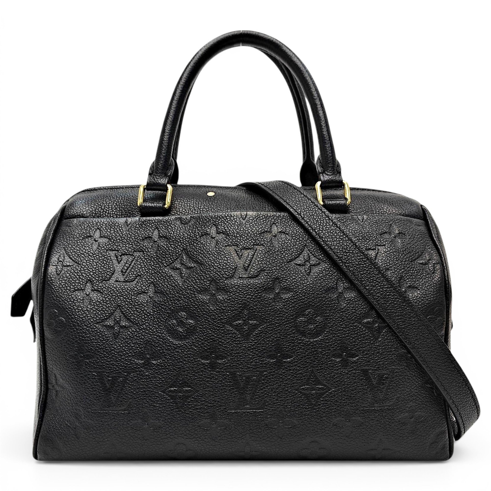 Speedy time trunk leather crossbody bag