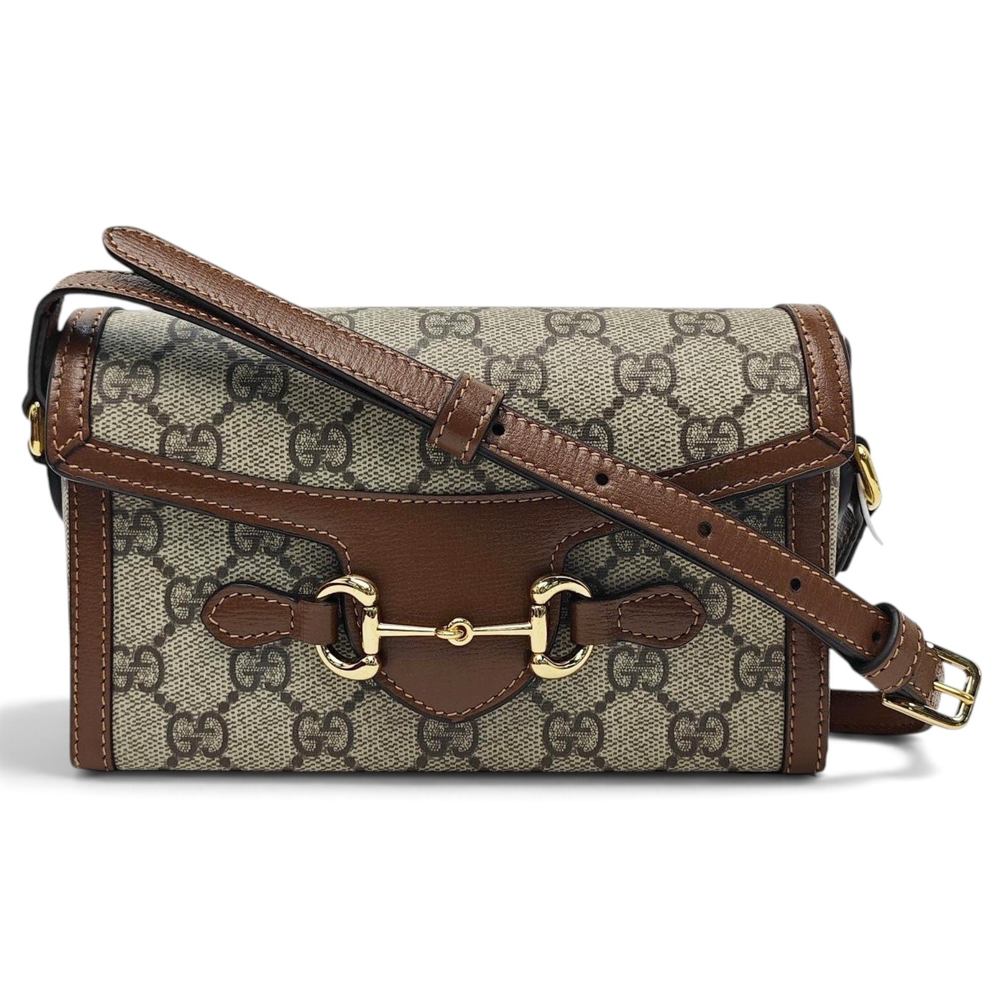 Handle Horsebit 1955 leather handbag