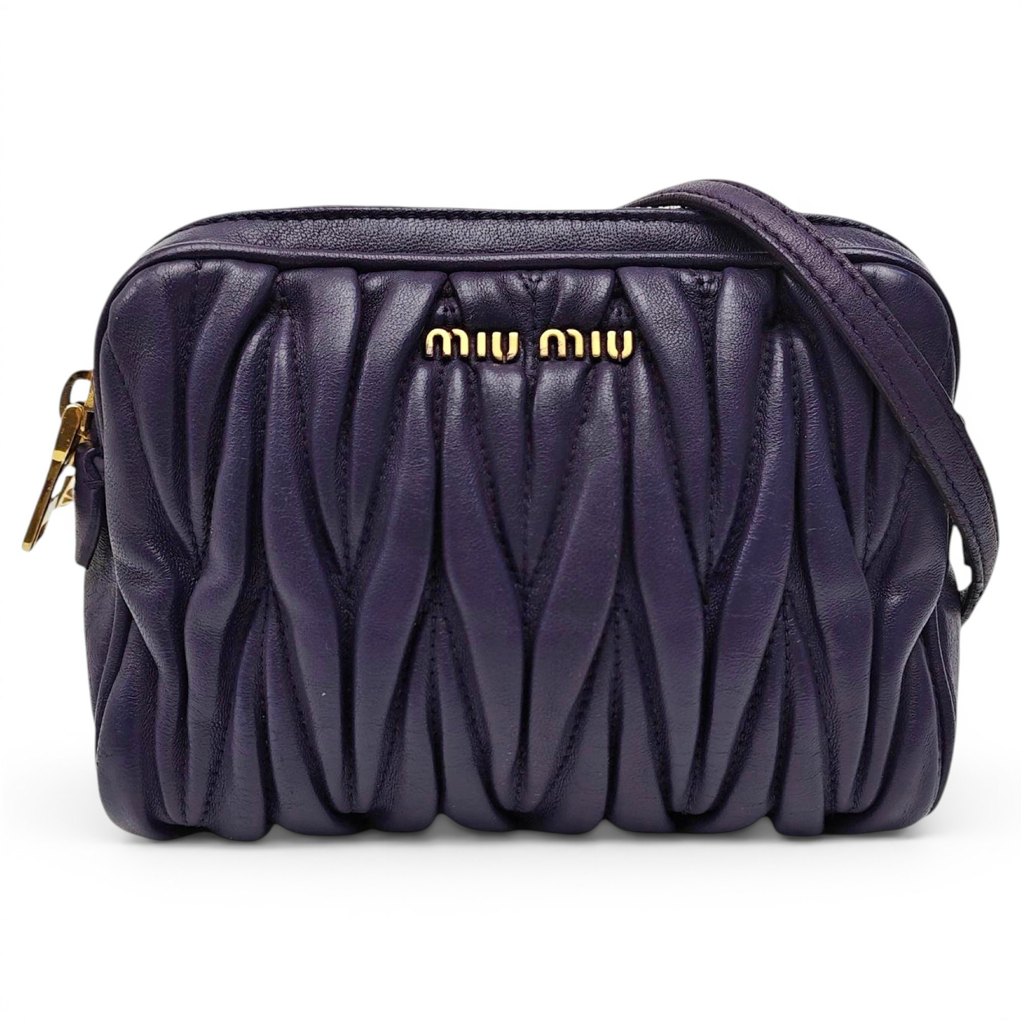 Leather crossbody bag