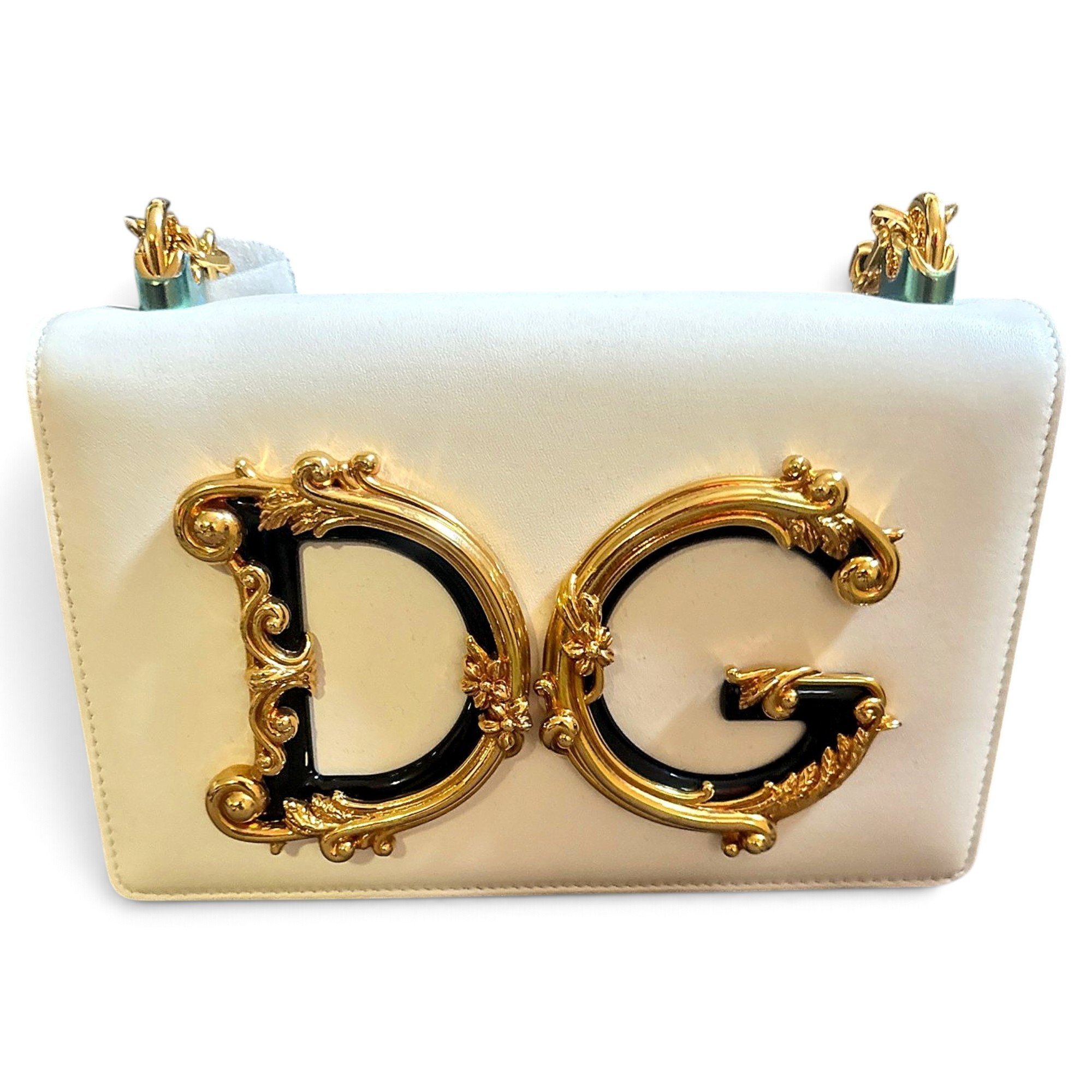 DG Girls leather crossbody bag