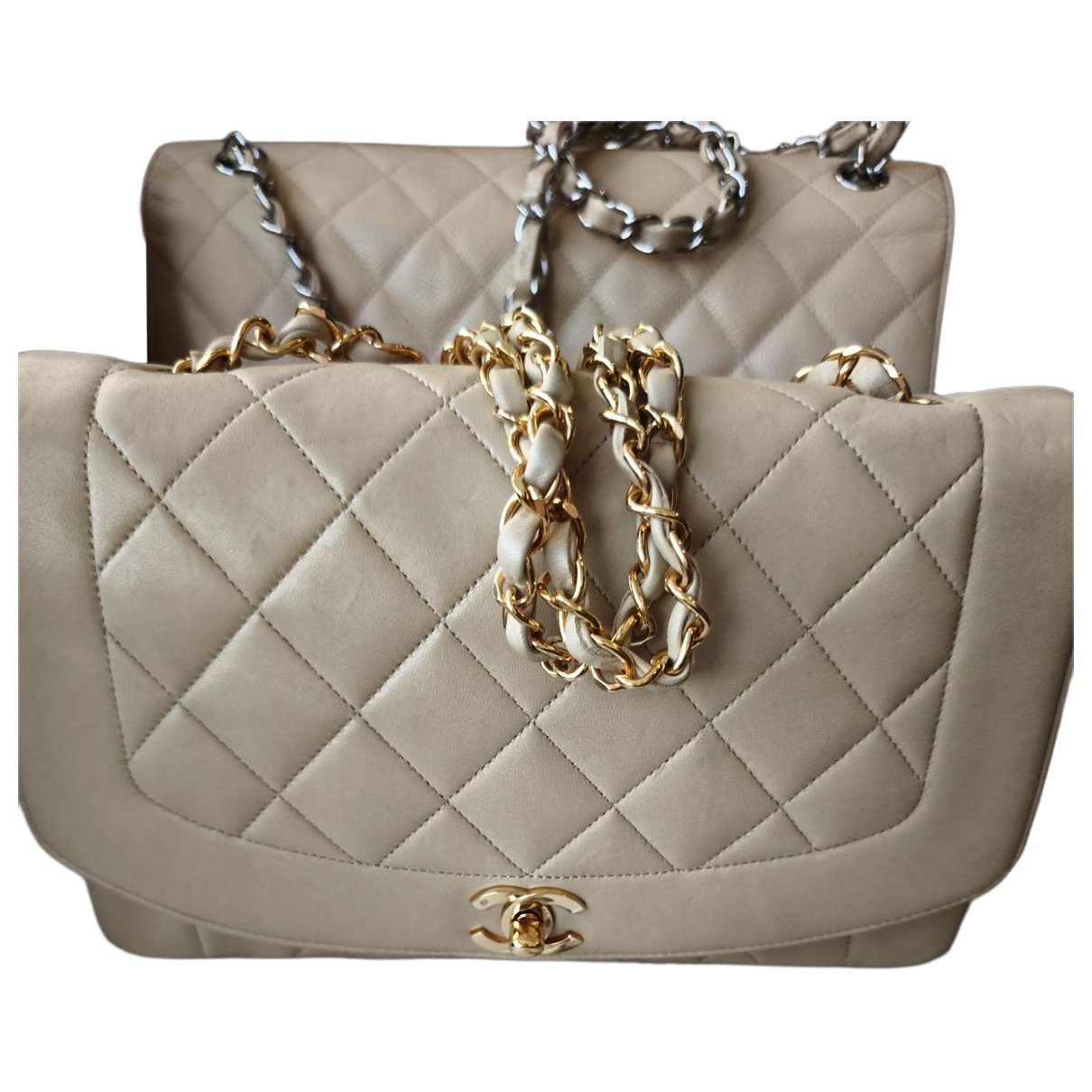 Diana leather handbag