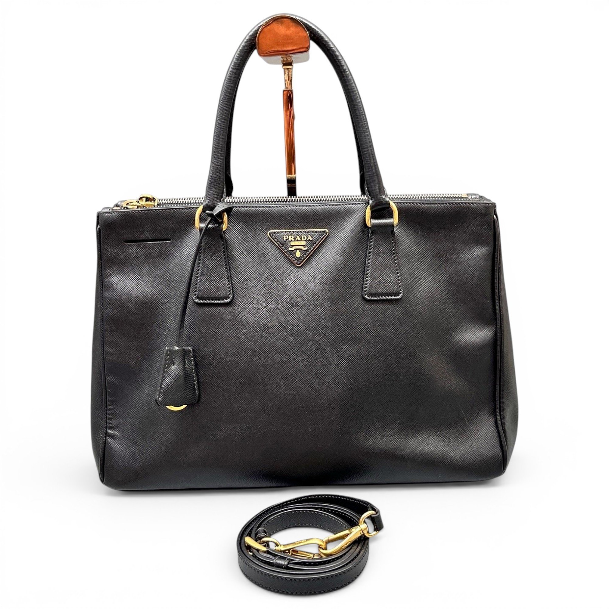Galleria leather handbag