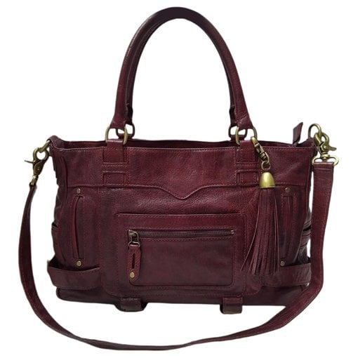 Leather satchel