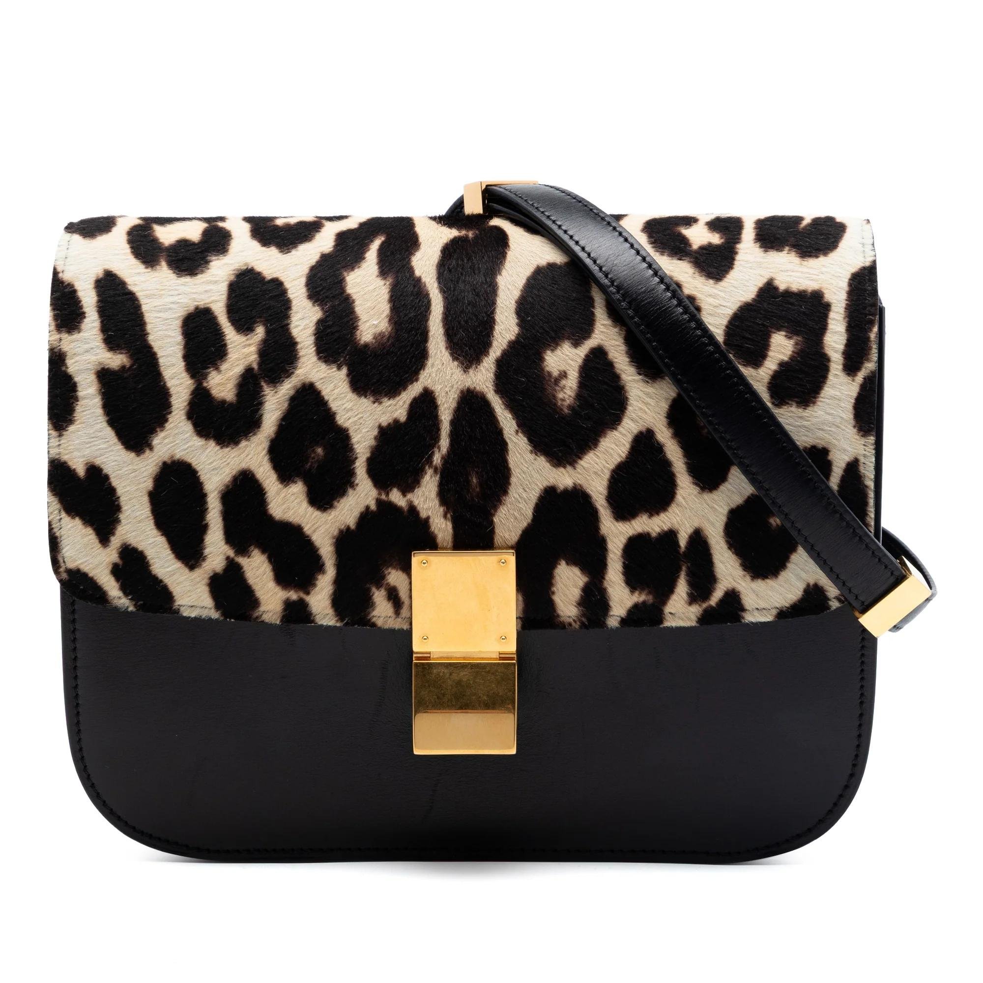 Classic pony-style calfskin handbag